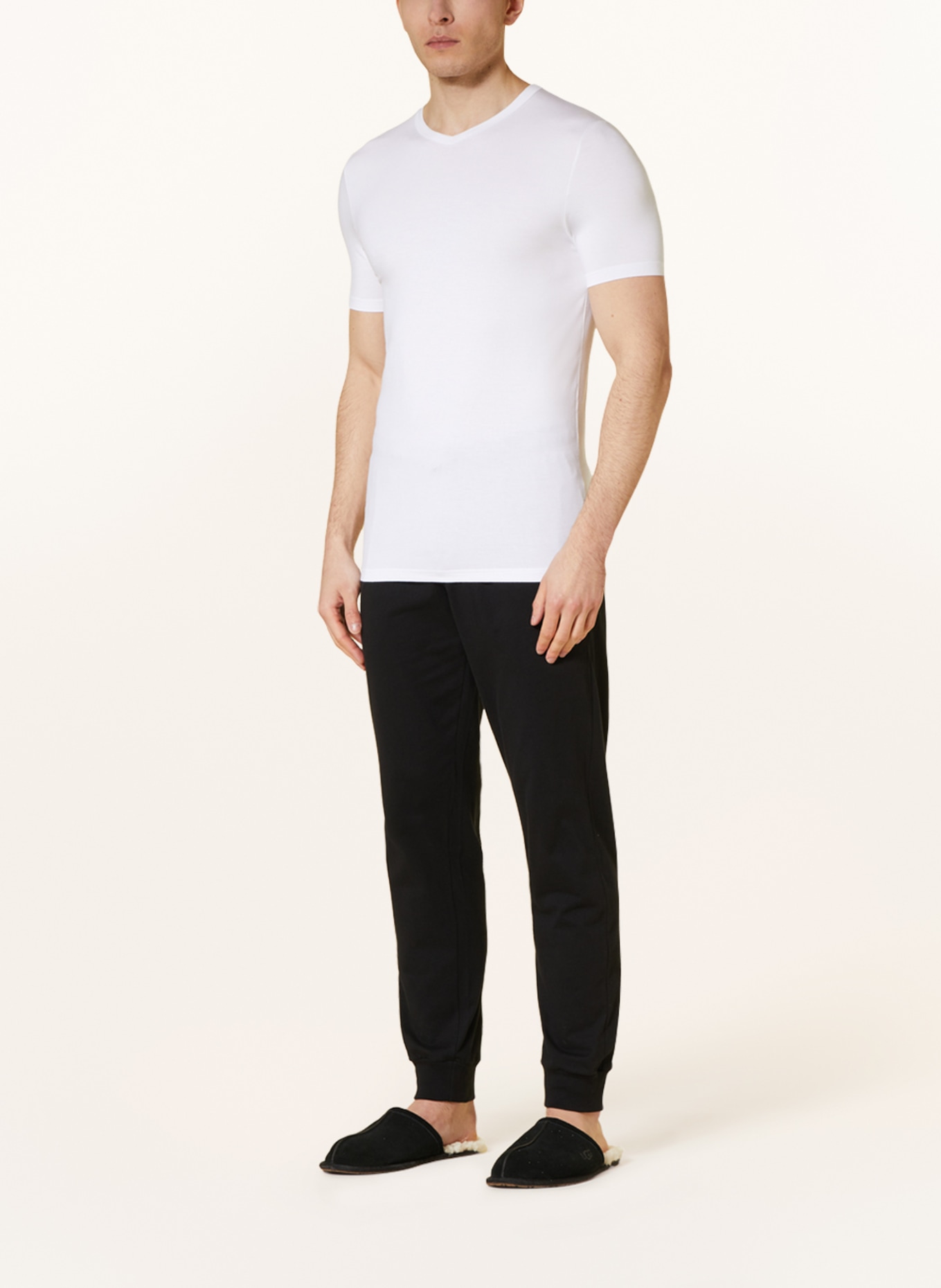 zimmerli T-shirt PURENESS, Color: WHITE (Image 2)