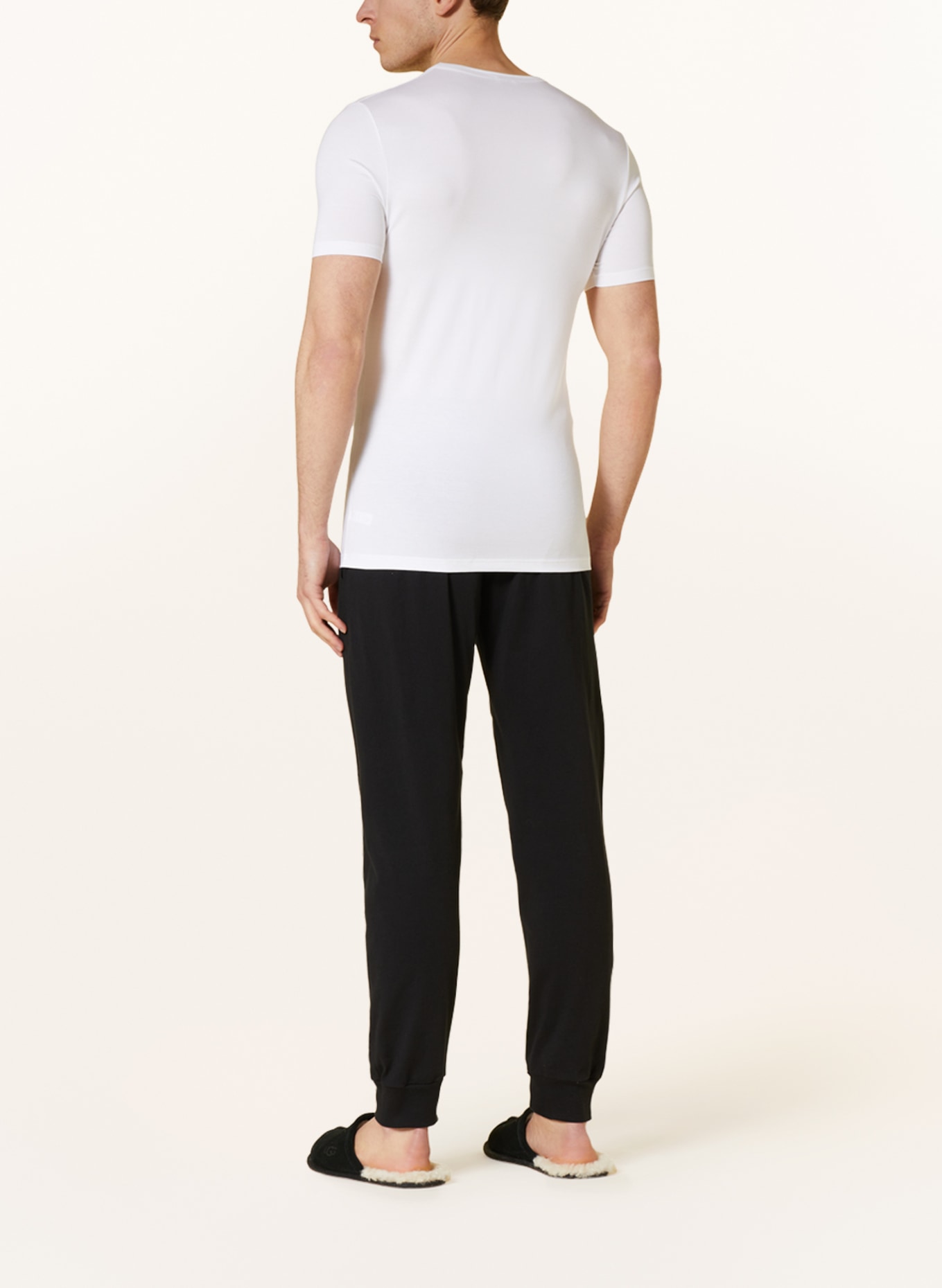 zimmerli T-shirt PURENESS, Color: WHITE (Image 3)
