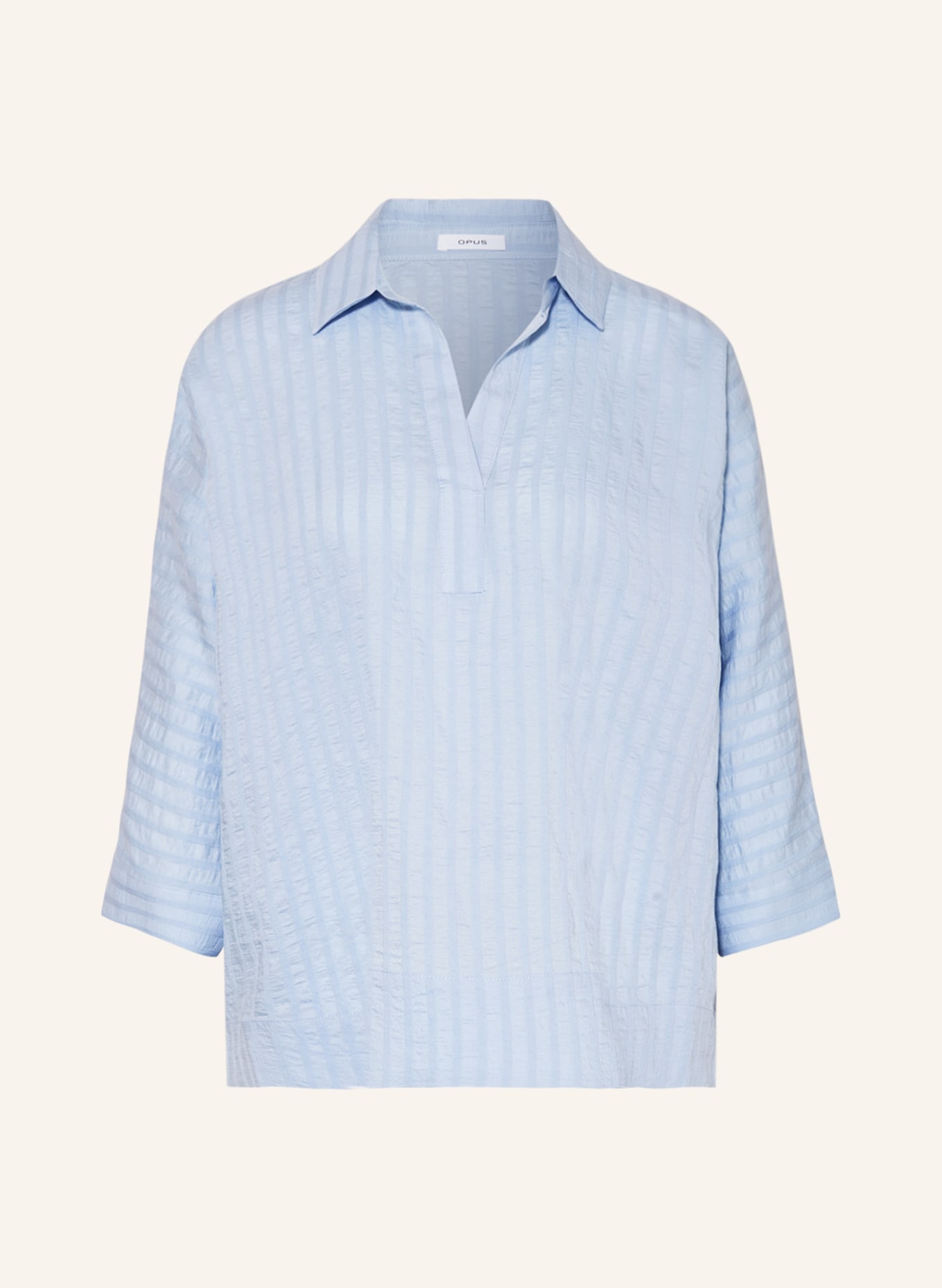 OPUS Shirt blouse FOMA SUNNY, Color: LIGHT BLUE (Image 1)