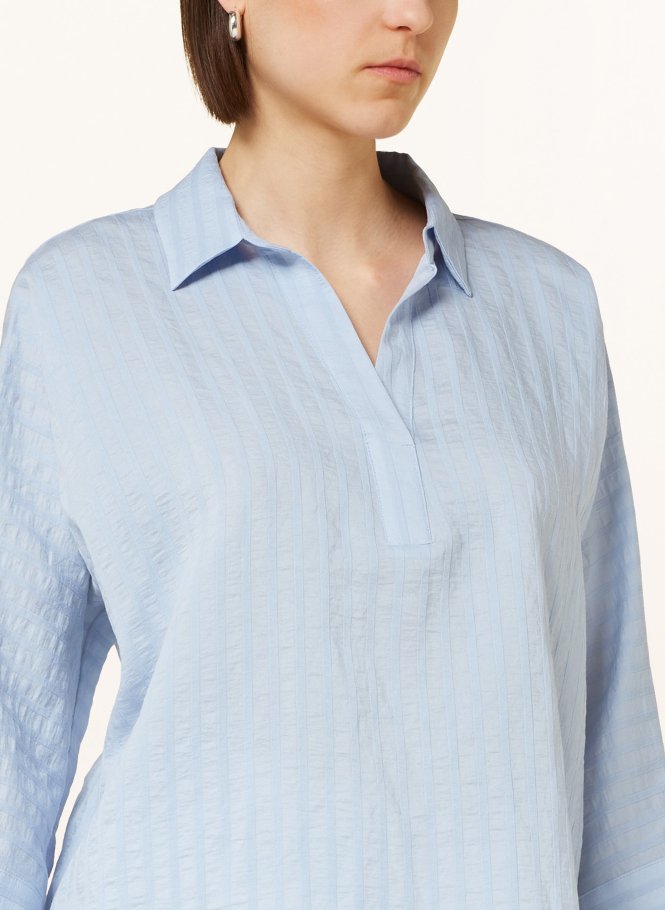 OPUS Shirt blouse FOMA SUNNY, Color: LIGHT BLUE (Image 4)