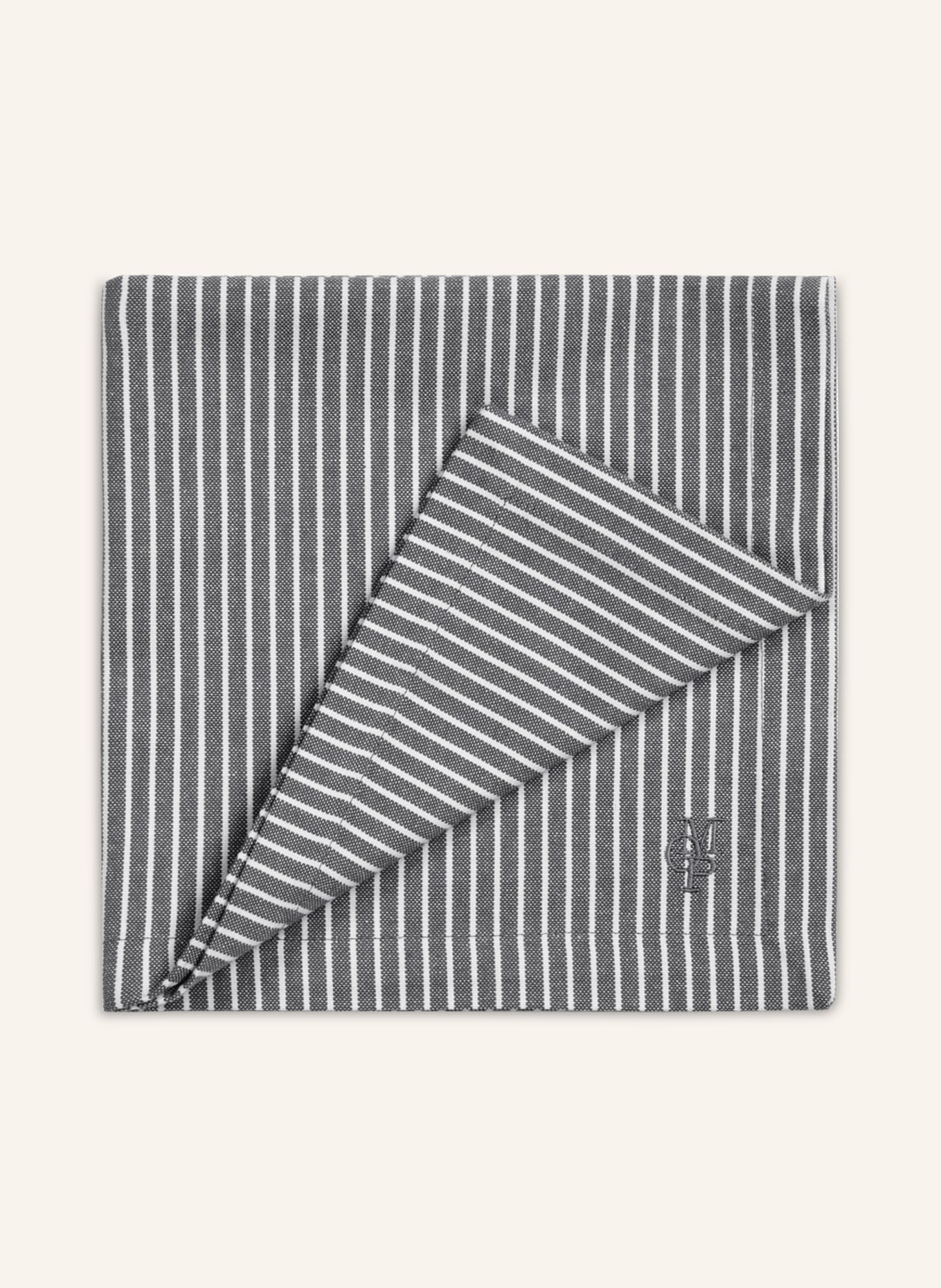 Marc O'Polo Cloth napkin TENTSTRA, Color: GRAY/ WHITE (Image 1)