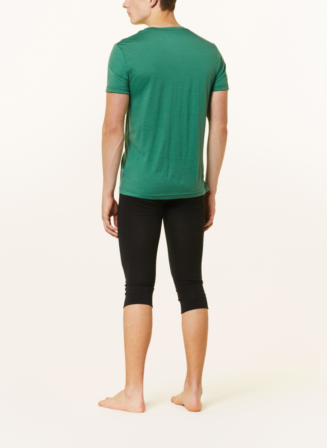 DEVOLD T-shirt EIKA MERINO 150, Color: GREEN (Image 3)