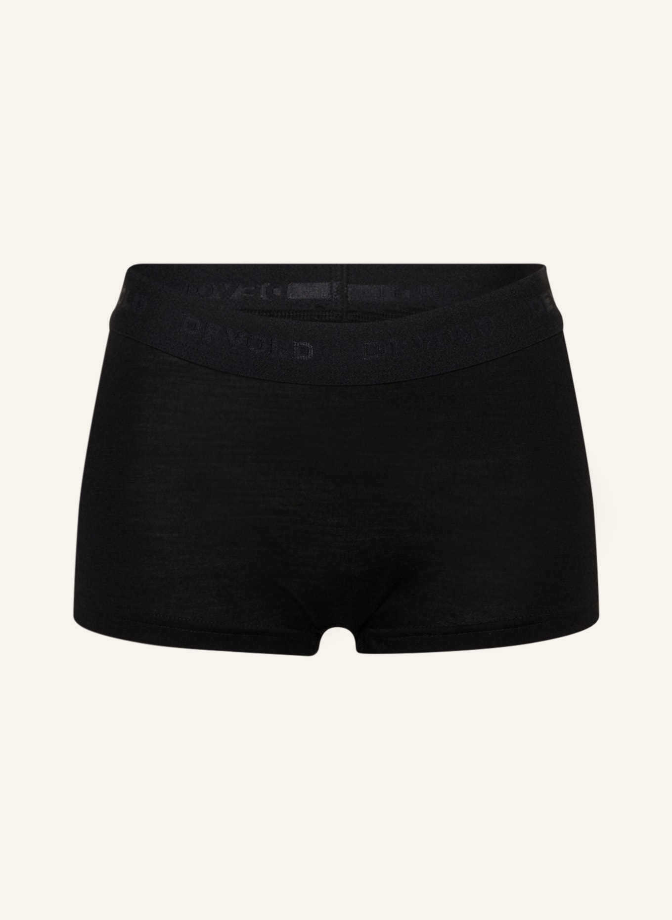 DEVOLD Functional underwear boxer shorts BREEZE MERINO 150, Color: BLACK (Image 1)