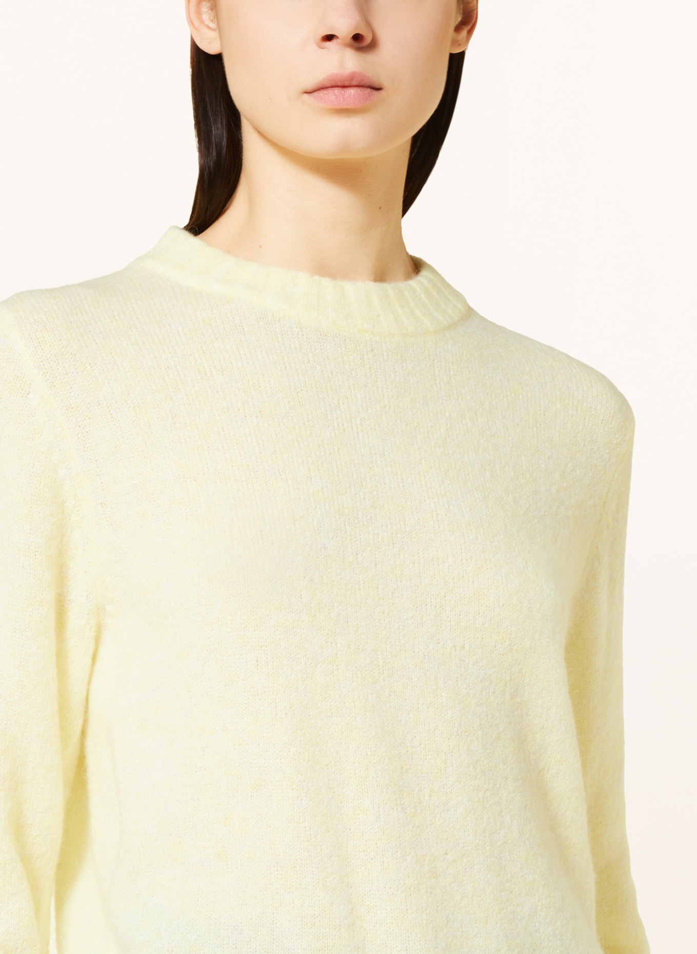 OPUS Sweater PUTZI with 3/4 sleeves, Color: YELLOW (Image 4)