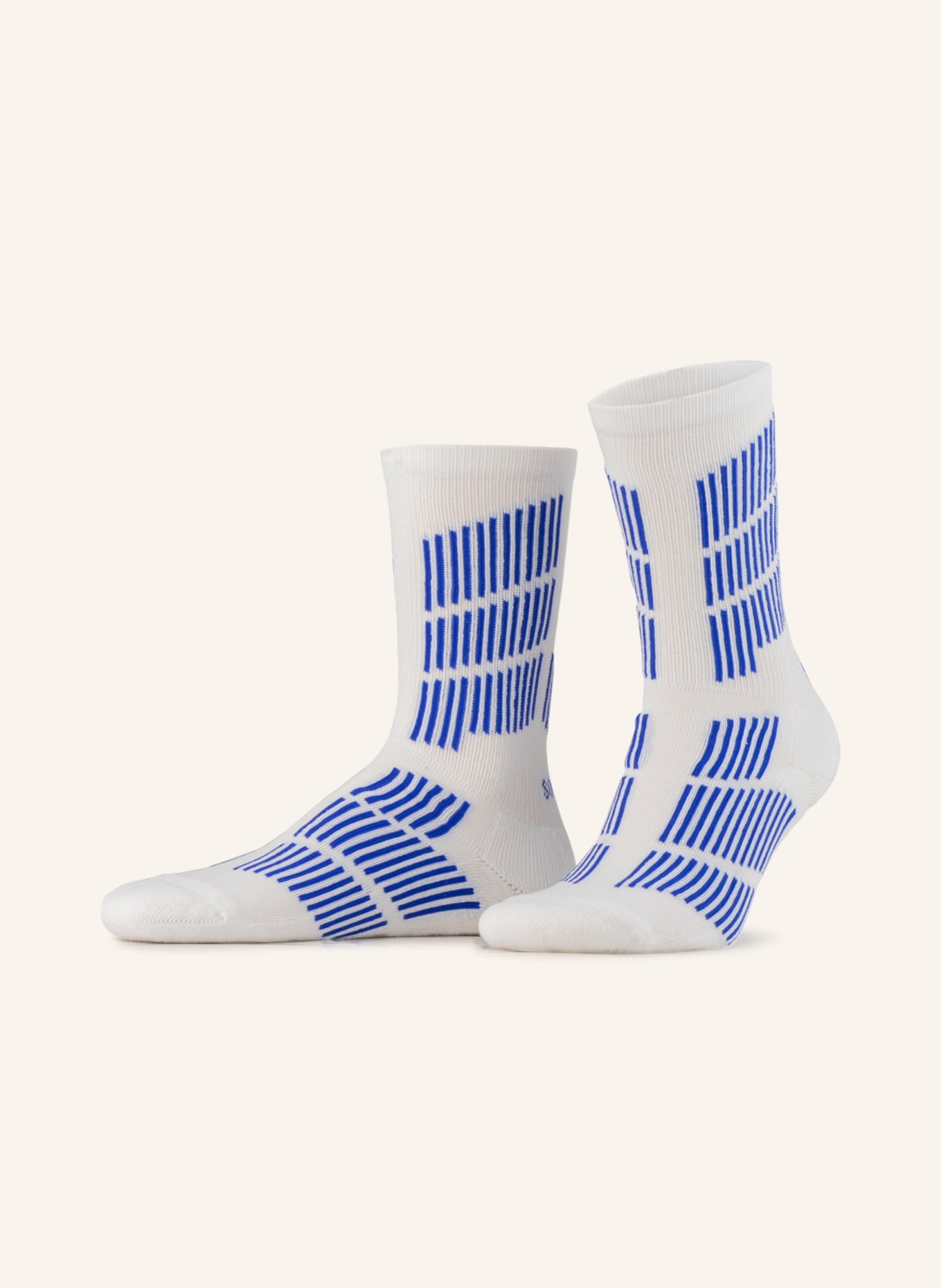 SOCKSSS Ponožky LIGHTSPEED, Barva: WHITE BLUE (Obrázek 1)