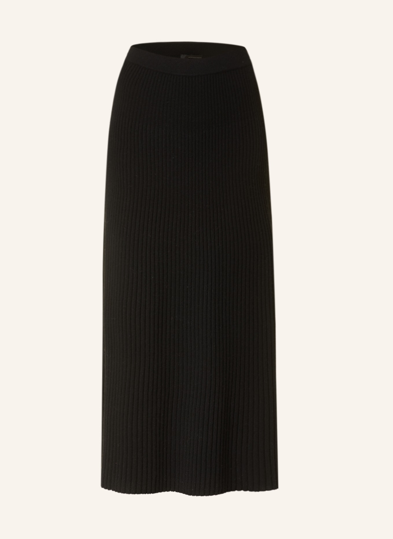 360CASHMERE Knit skirt KATE in cashmere, Color: BLACK (Image 1)