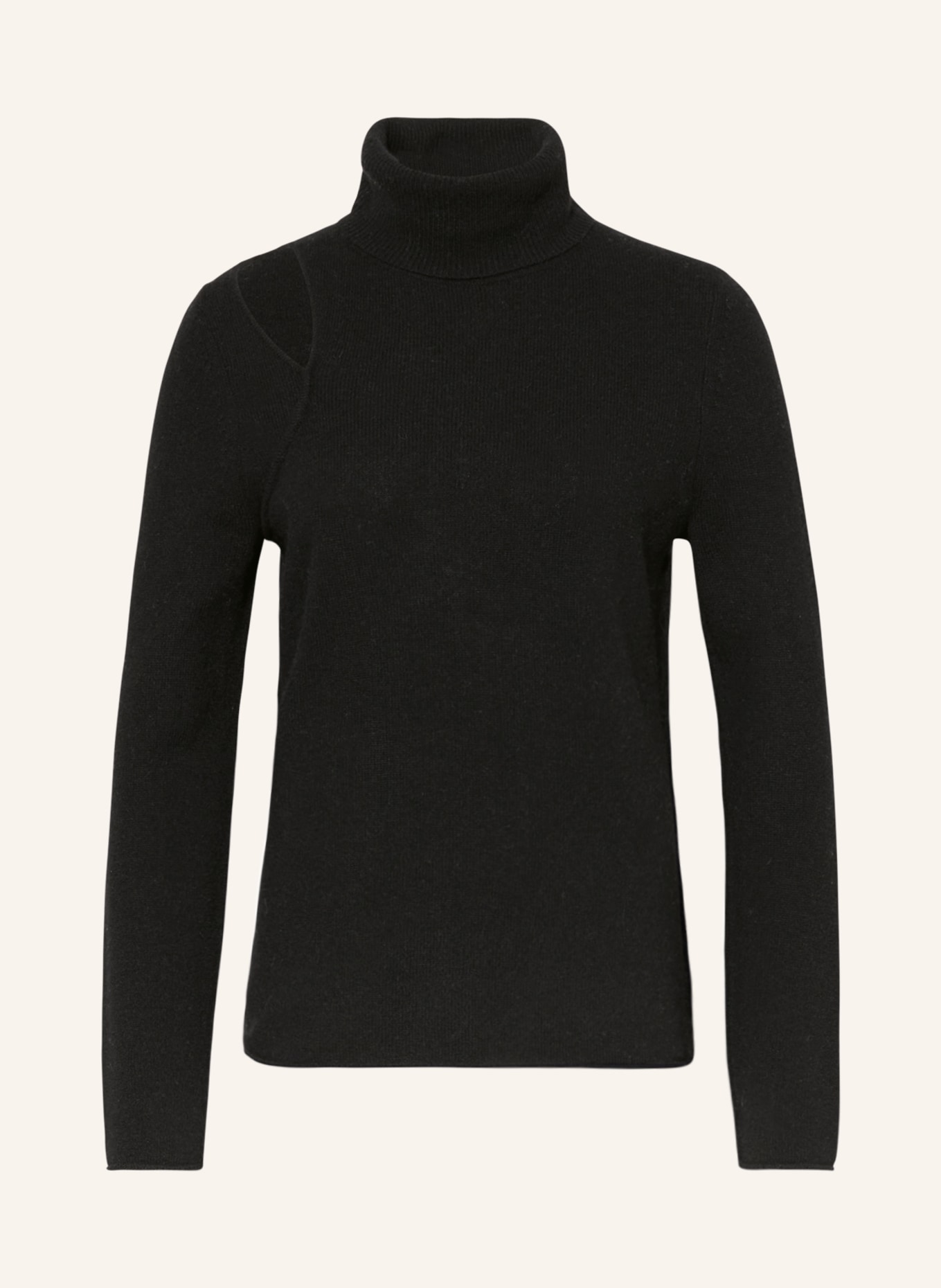 360CASHMERE Turtleneck sweater ADDISON made of cashmere, Color: BLACK (Image 1)