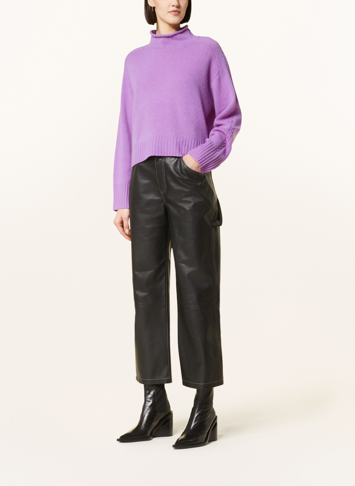 360CASHMERE Cashmere-Pullover MELANIE, Farbe: LILA (Bild 2)