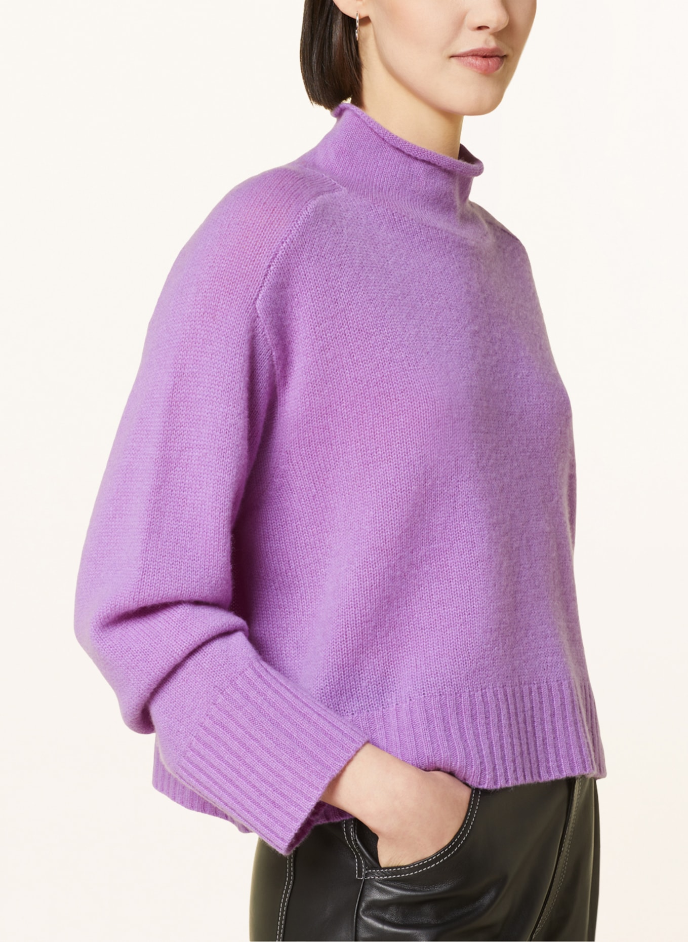 360CASHMERE Cashmere sweater MELANIE, Color: PURPLE (Image 4)
