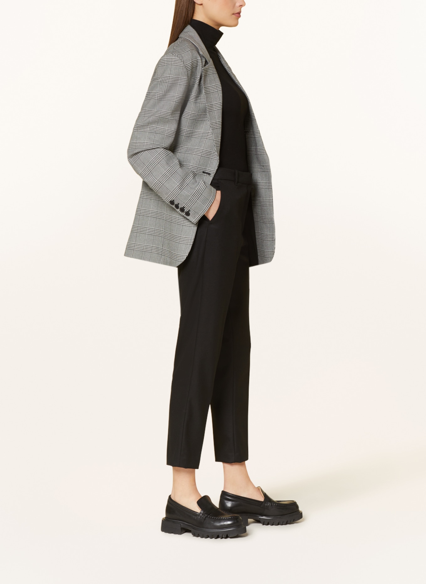ELIAS RUMELIS Suit trousers ERALARA, Color: BLACK (Image 4)