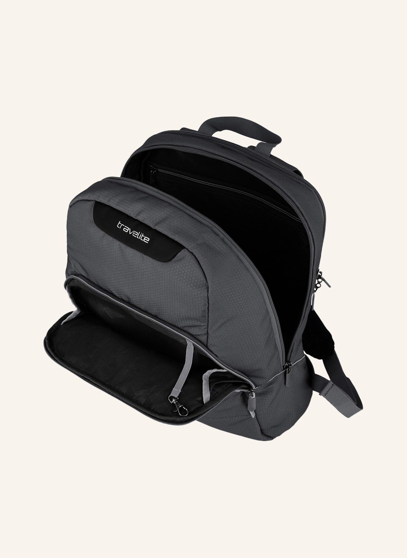travelite Backpack SKAII with laptop compartment, Color: DARK BLUE (Image 4)