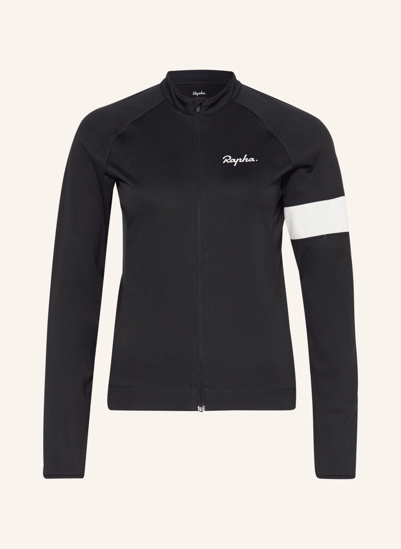 Rapha Cycling jersey CORE LONG, Color: BLACK (Image 1)