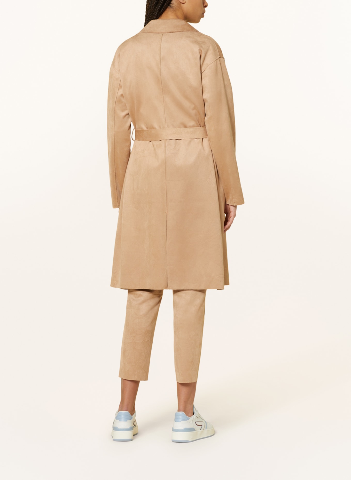 Juvia Coat ALISA in leather look, Color: CAMEL (Image 3)