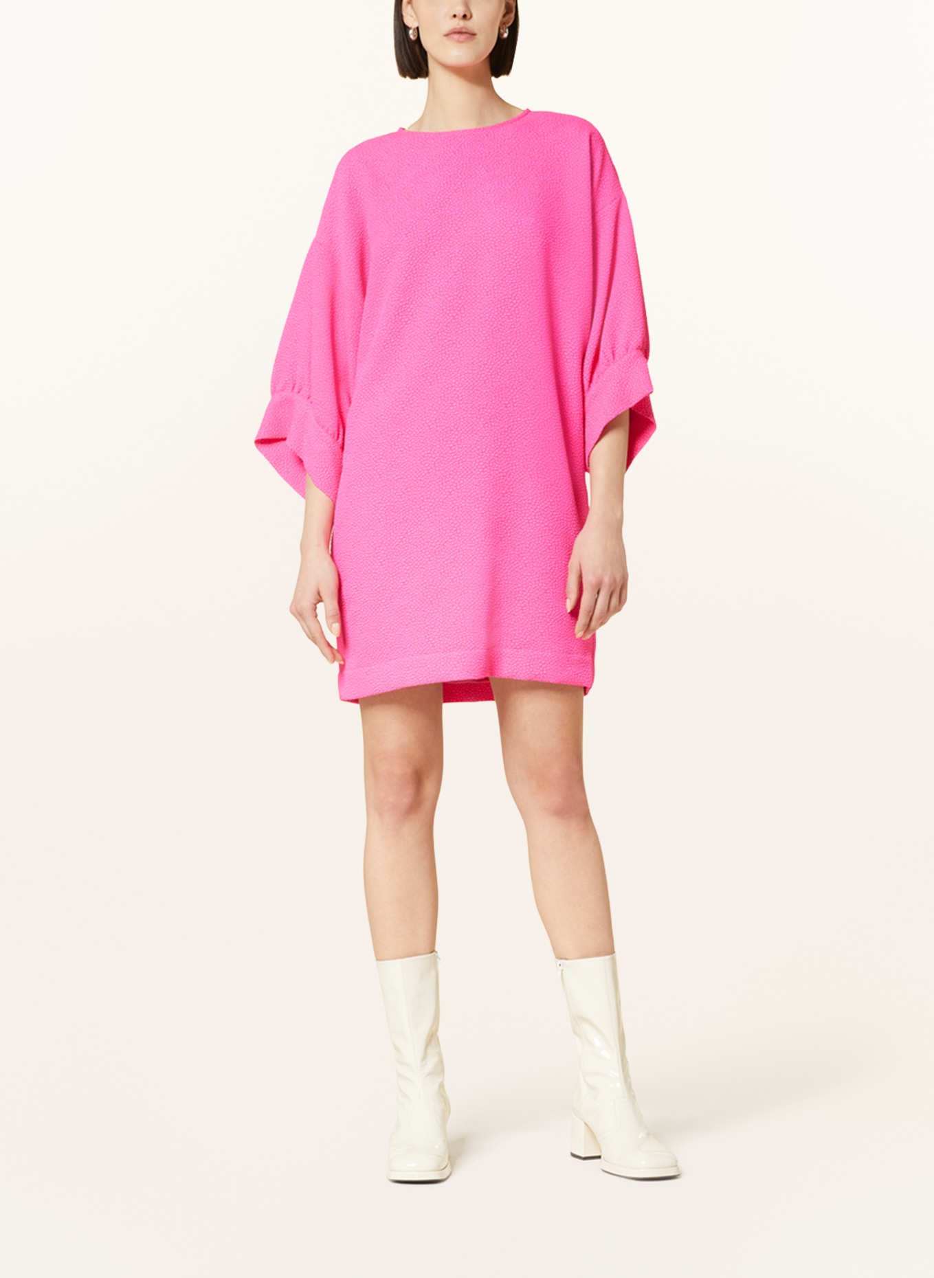 ESSENTIEL ANTWERP Dress ESUPPLE with 3/4 sleeves, Color: PINK (Image 2)