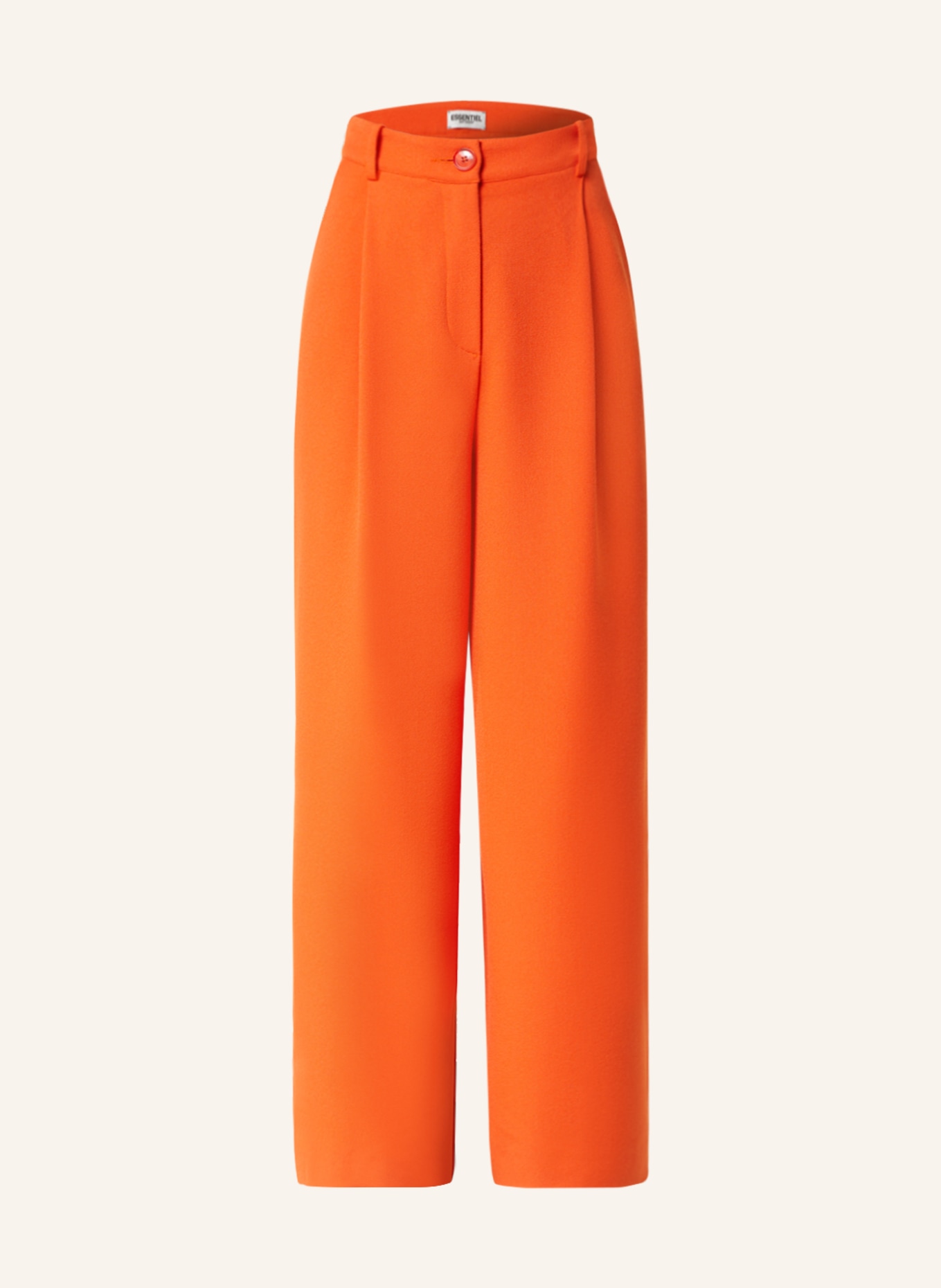 ESSENTIEL ANTWERP Wide leg trousers EMPLOYEE, Color: ORANGE (Image 1)