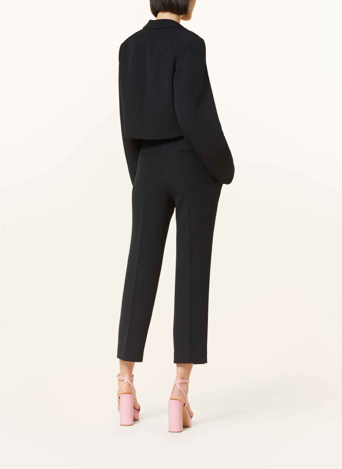 ESSENTIEL ANTWERP 7/8 trousers ECORD, Color: BLACK (Image 3)