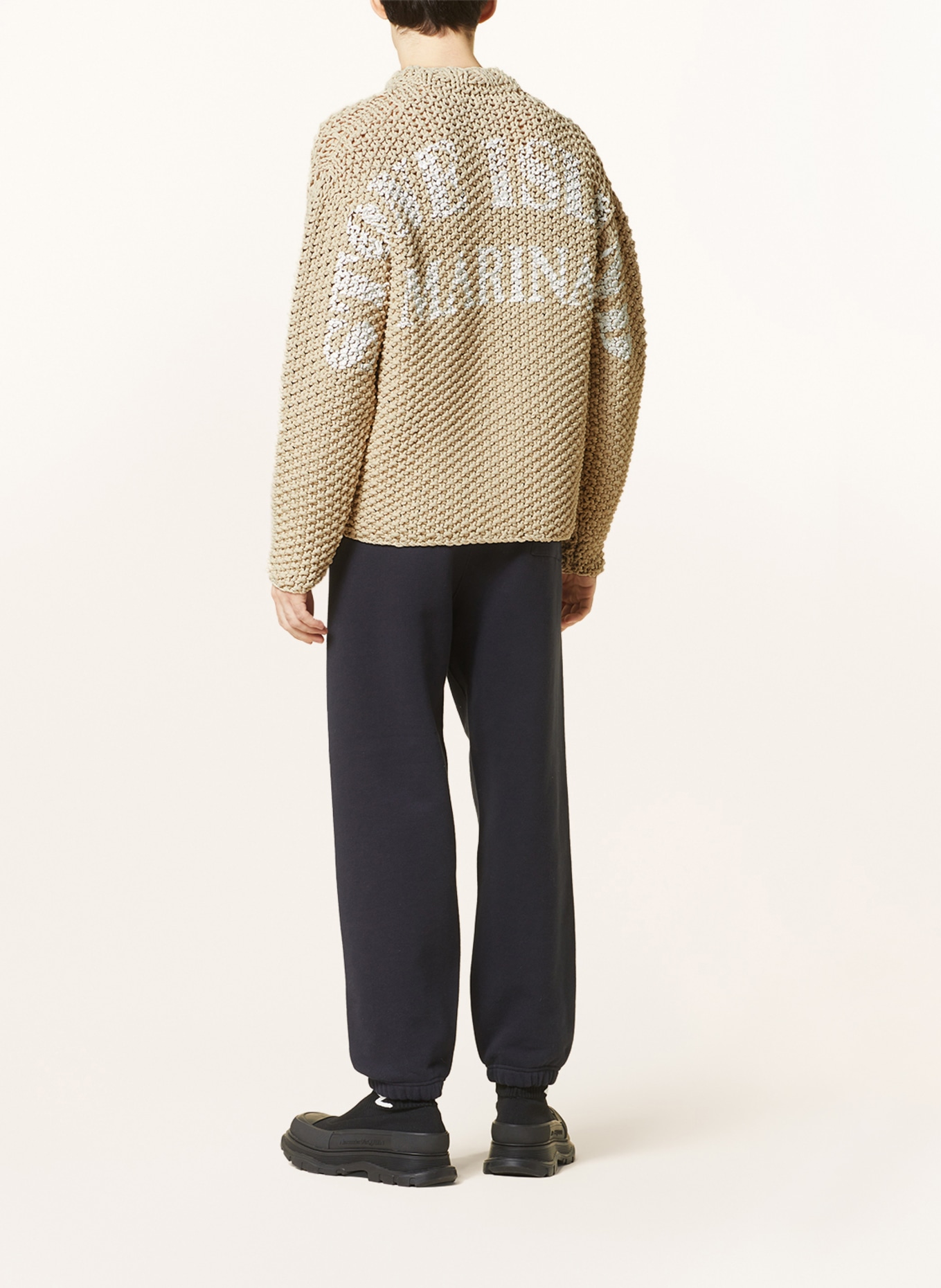 STONE ISLAND Sweater, Color: LIGHT BROWN (Image 2)