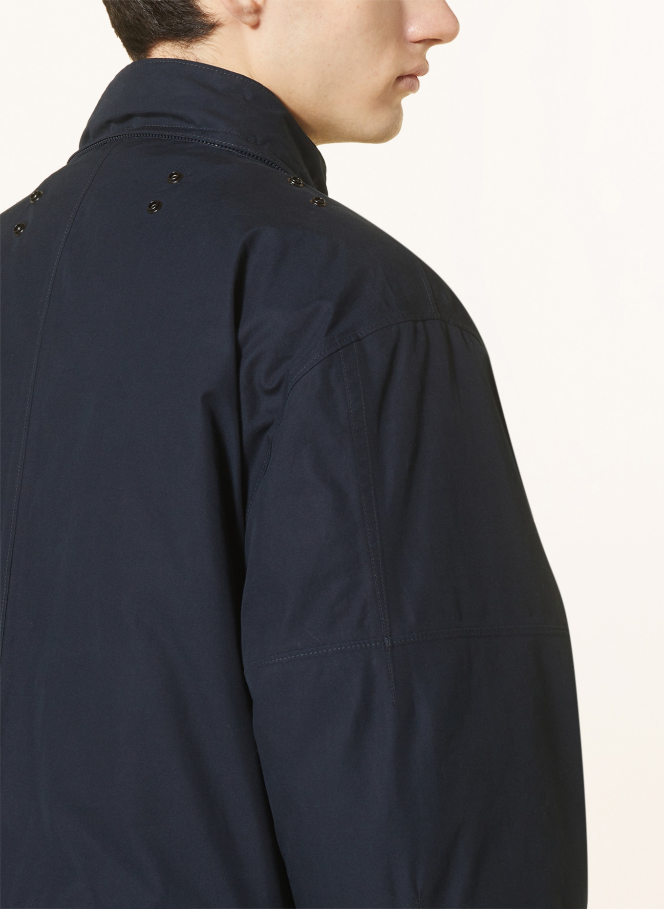 STONE ISLAND 3-in-1-down coat with detachable hood, Color: DARK BLUE (Image 7)