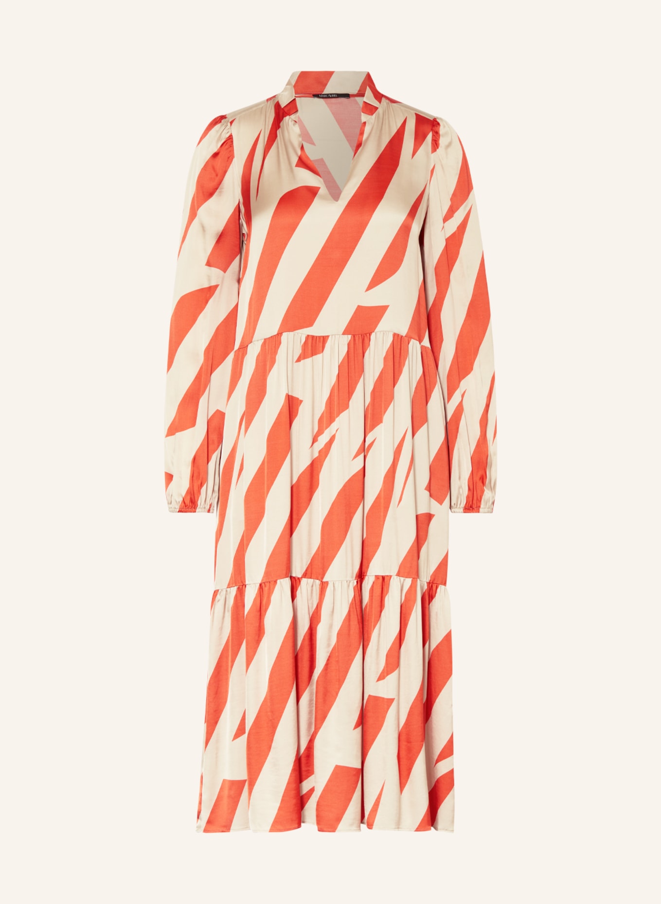MARC AUREL Kleid, Farbe: HELLBRAUN/ ORANGE (Bild 1)