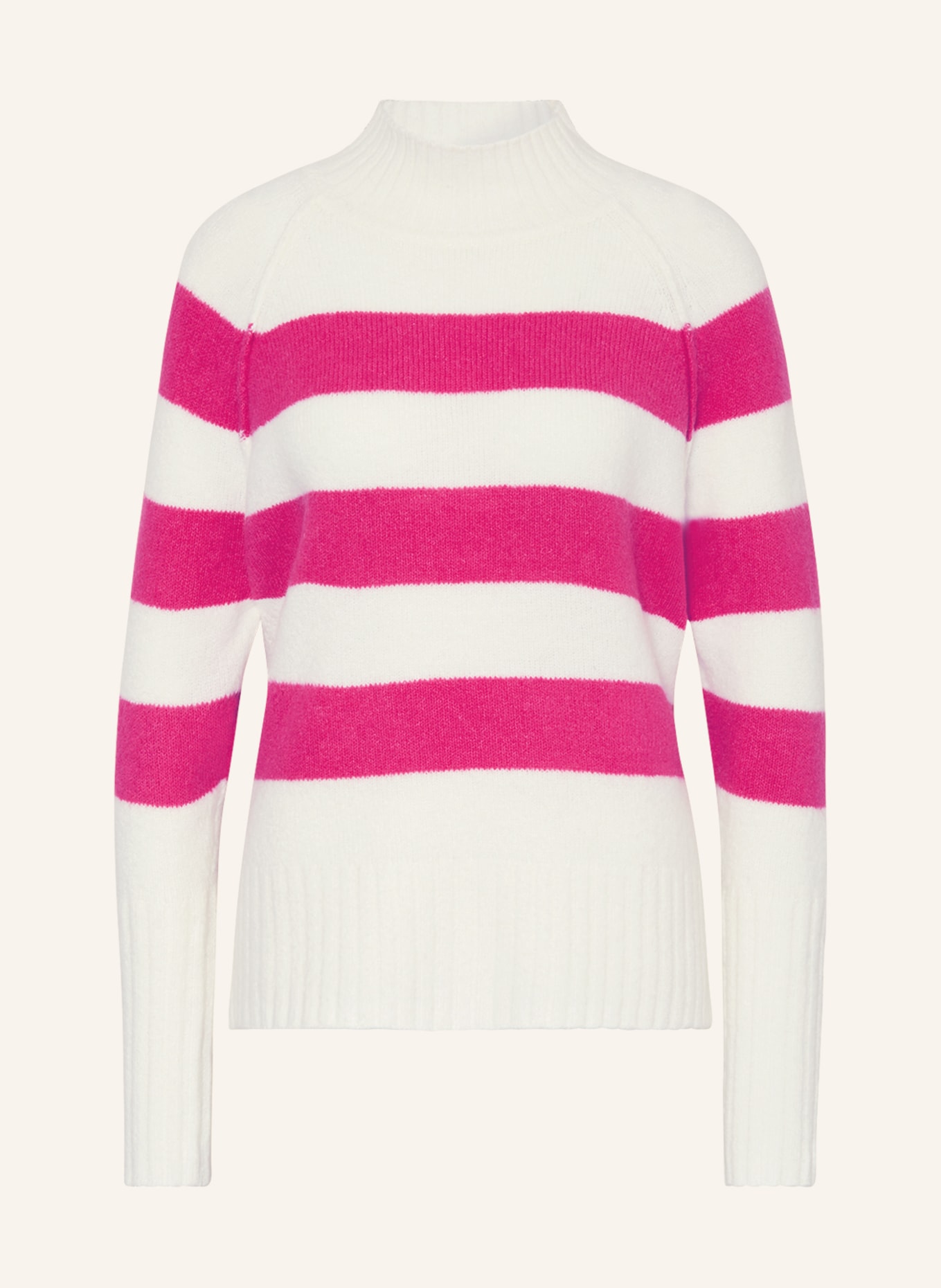 MARC AUREL Pullover, Farbe: WEISS/ PINK (Bild 1)