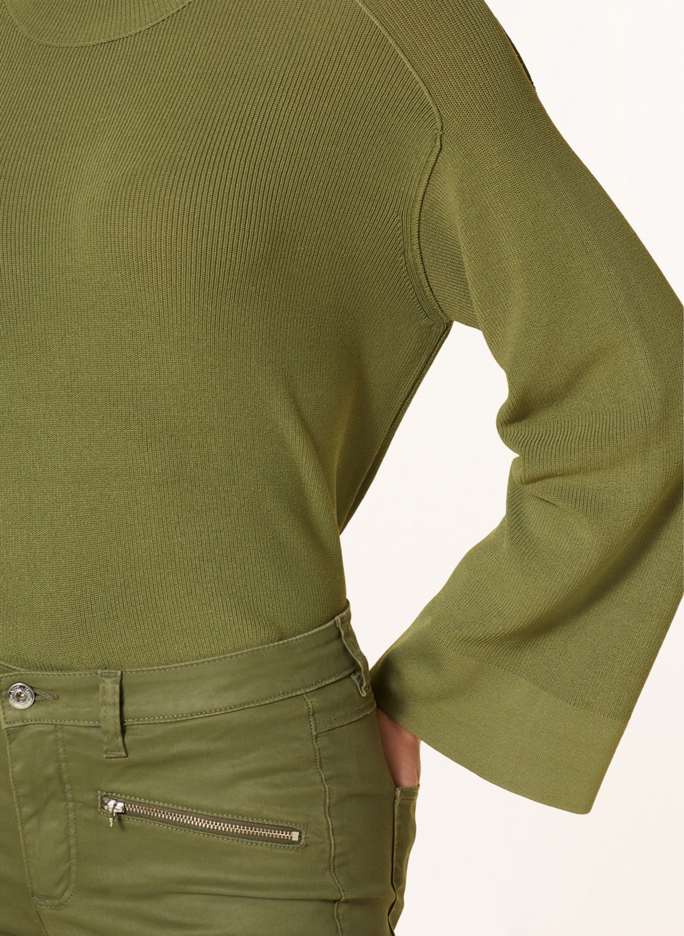 MARC AUREL Sweater, Color: KHAKI (Image 4)