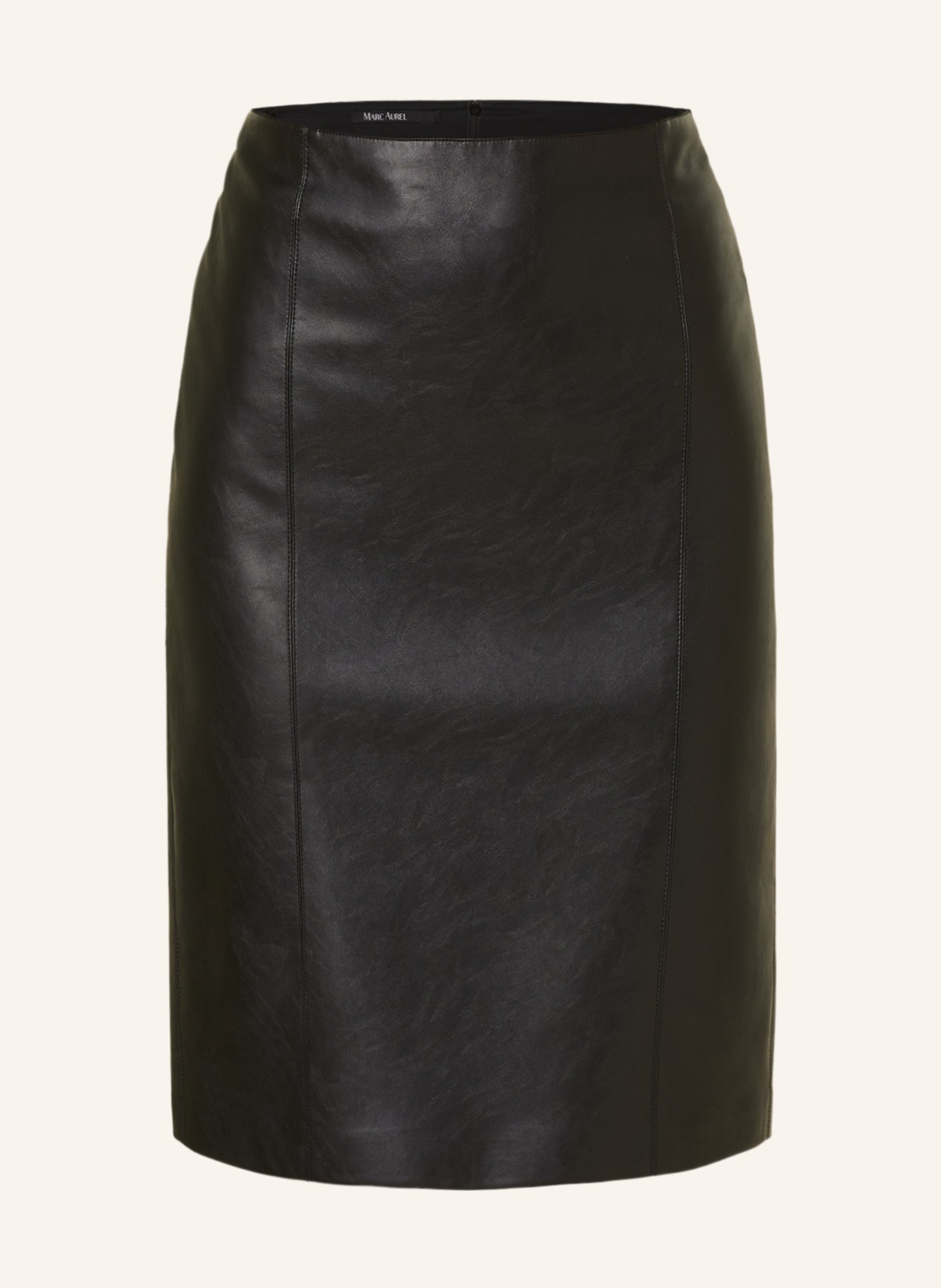 MARC AUREL Skirt in leather look, Color: BLACK (Image 1)