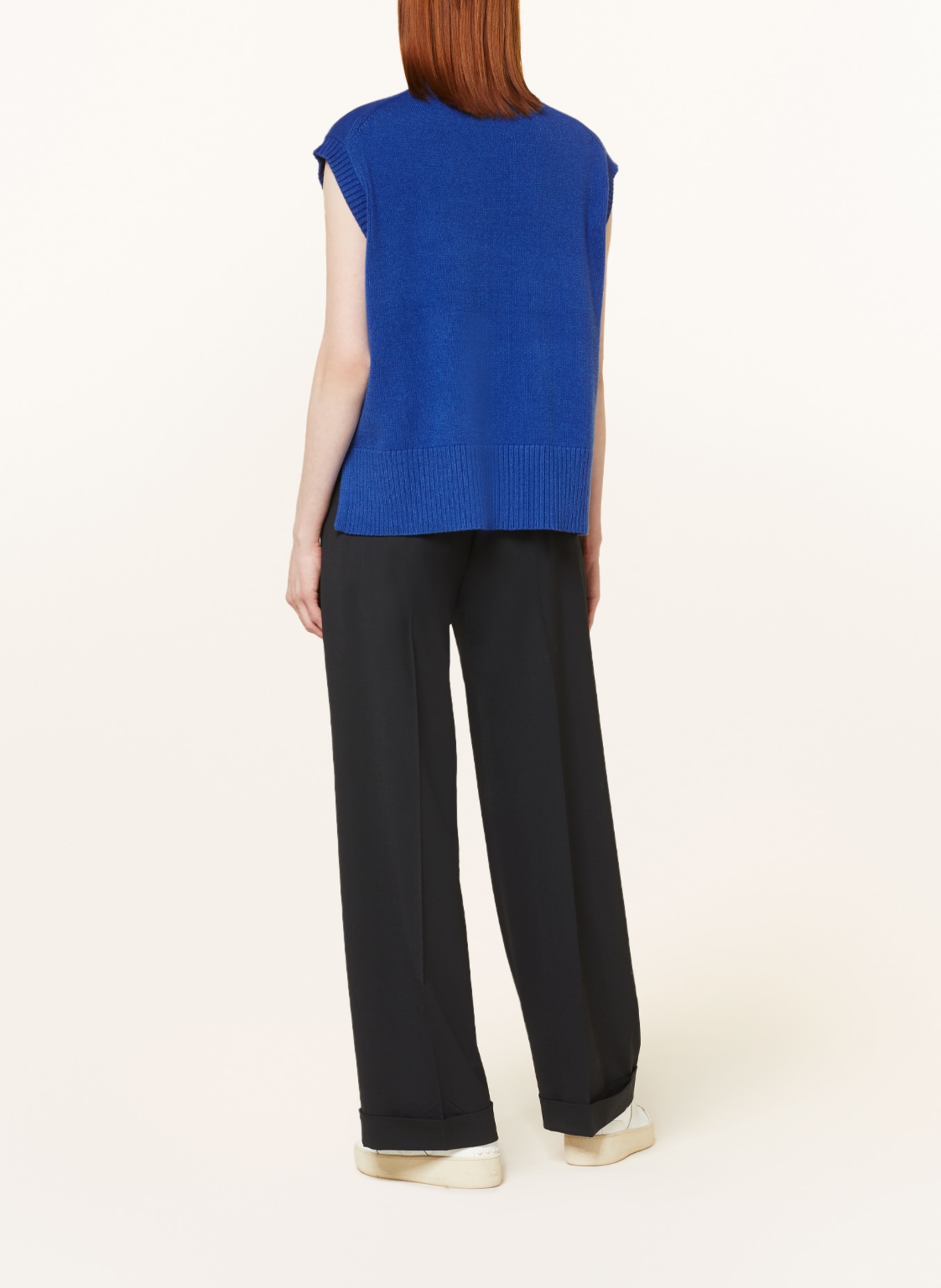 MARC AUREL Sweater vest, Color: BLUE (Image 3)