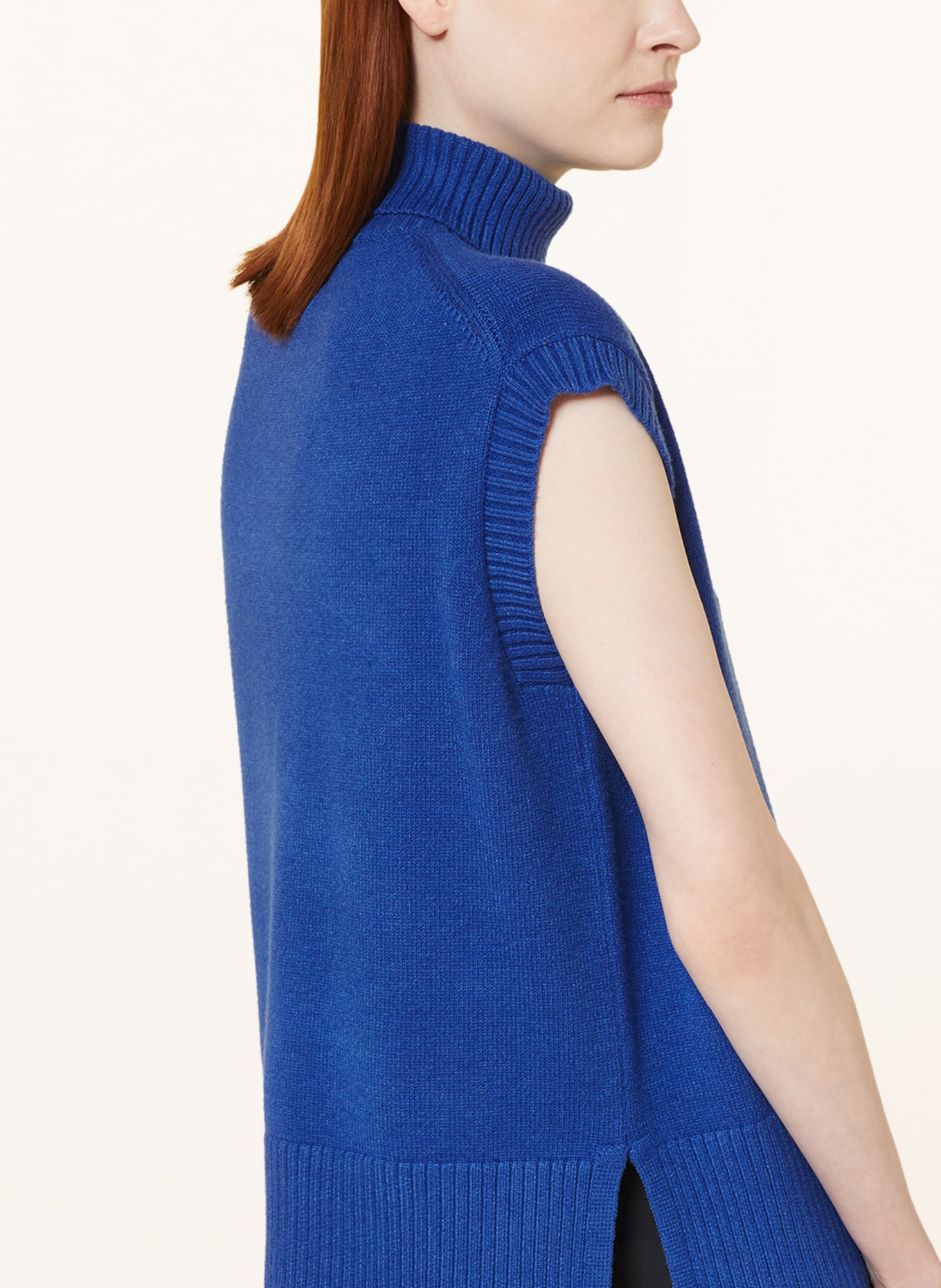 MARC AUREL Sweater vest, Color: BLUE (Image 4)