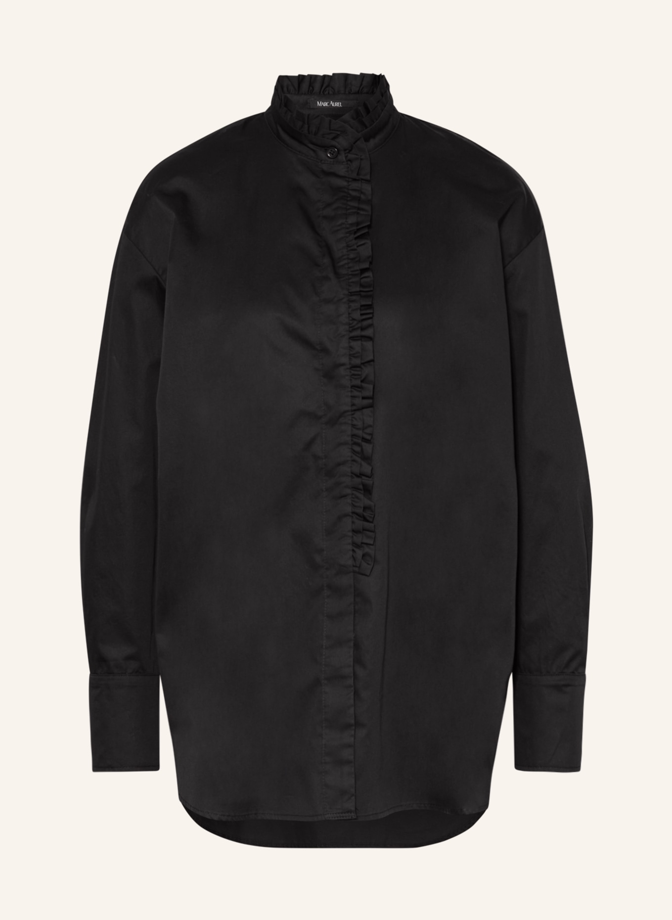 MARC AUREL Blouse, Color: BLACK (Image 1)
