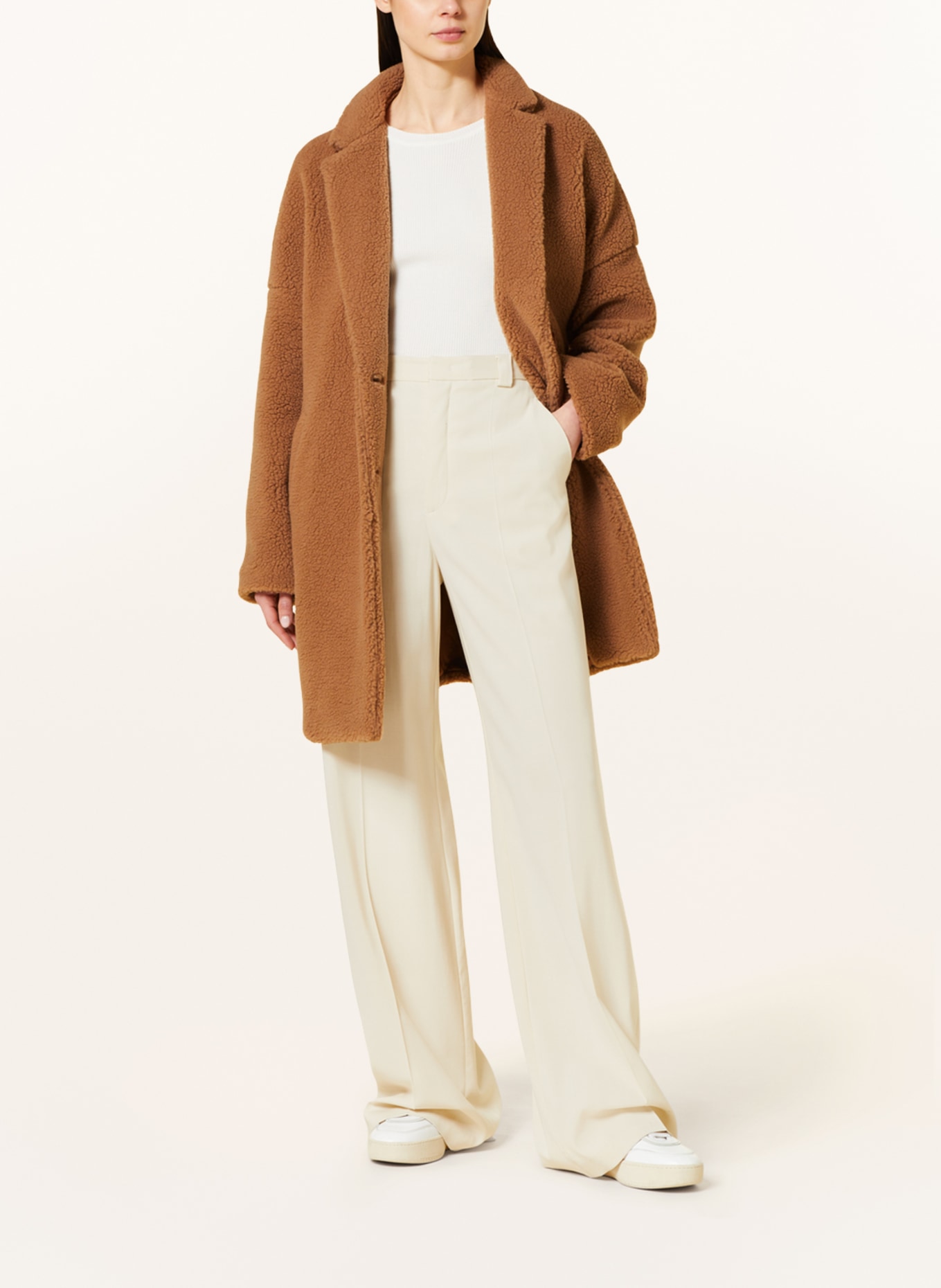 NVSCO Teddy coat, Color: CAMEL (Image 2)