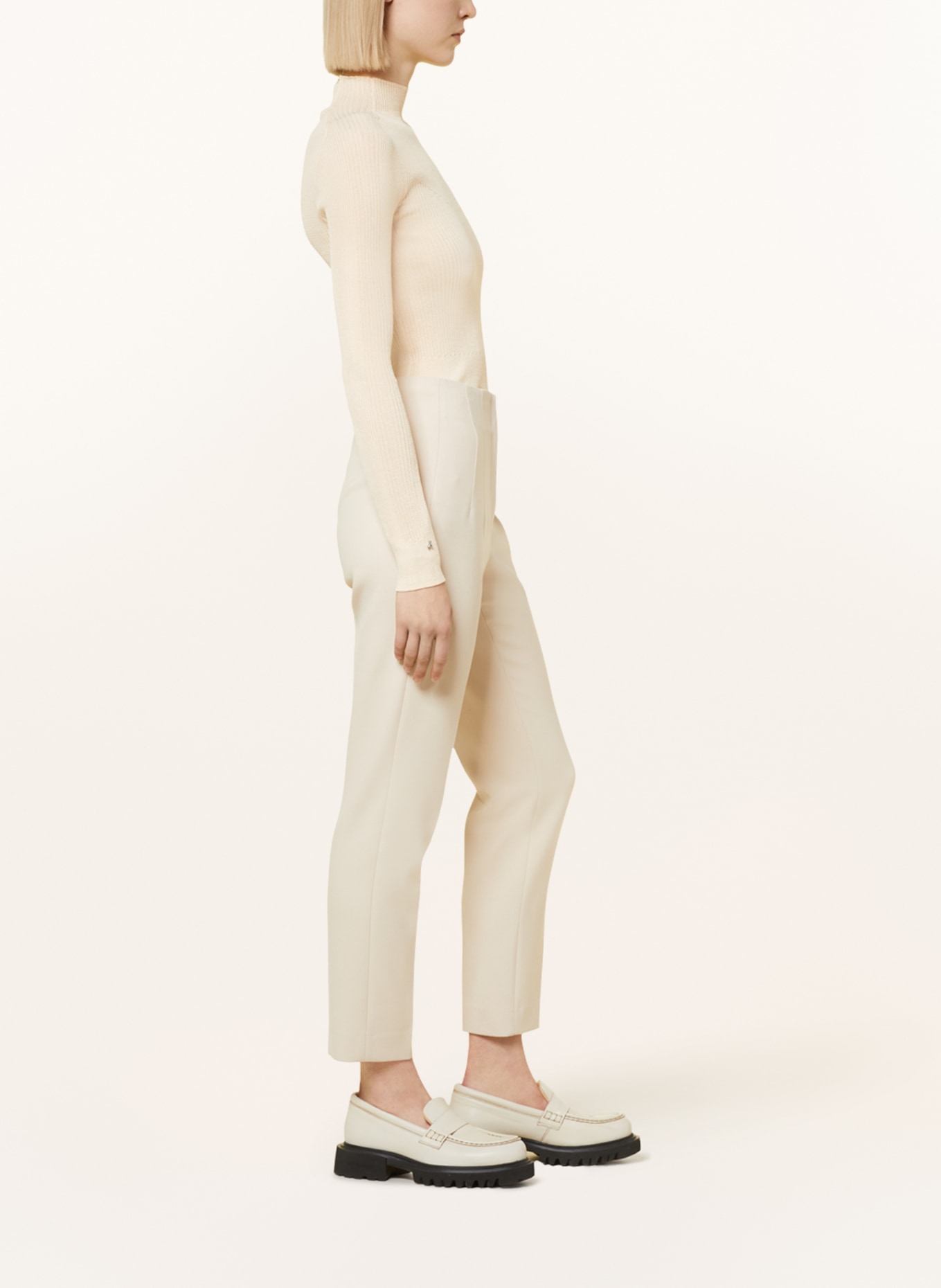 PESERICO EASY Trousers, Color: BEIGE (Image 4)