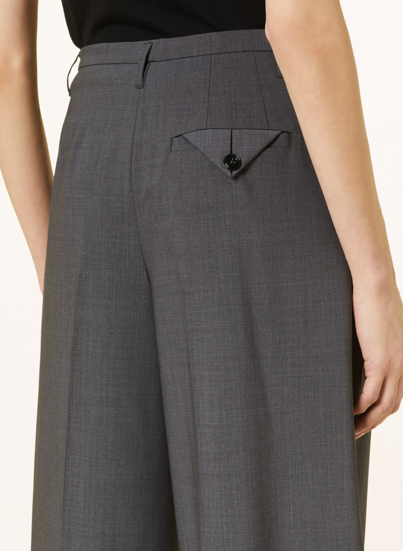 DOROTHEE SCHUMACHER Wide leg trousers, Color: GRAY (Image 5)