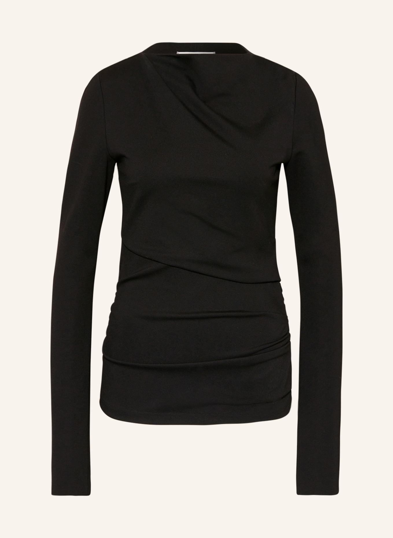 DOROTHEE SCHUMACHER Shirt blouse with cut-out, Color: BLACK (Image 1)