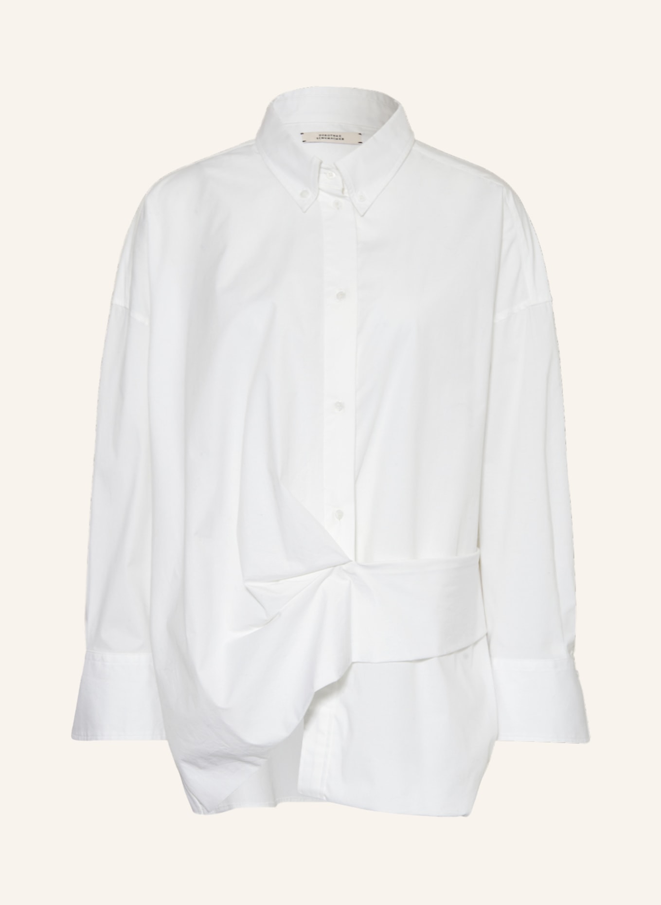 DOROTHEE SCHUMACHER Oversized shirt blouse, Color: WHITE (Image 1)