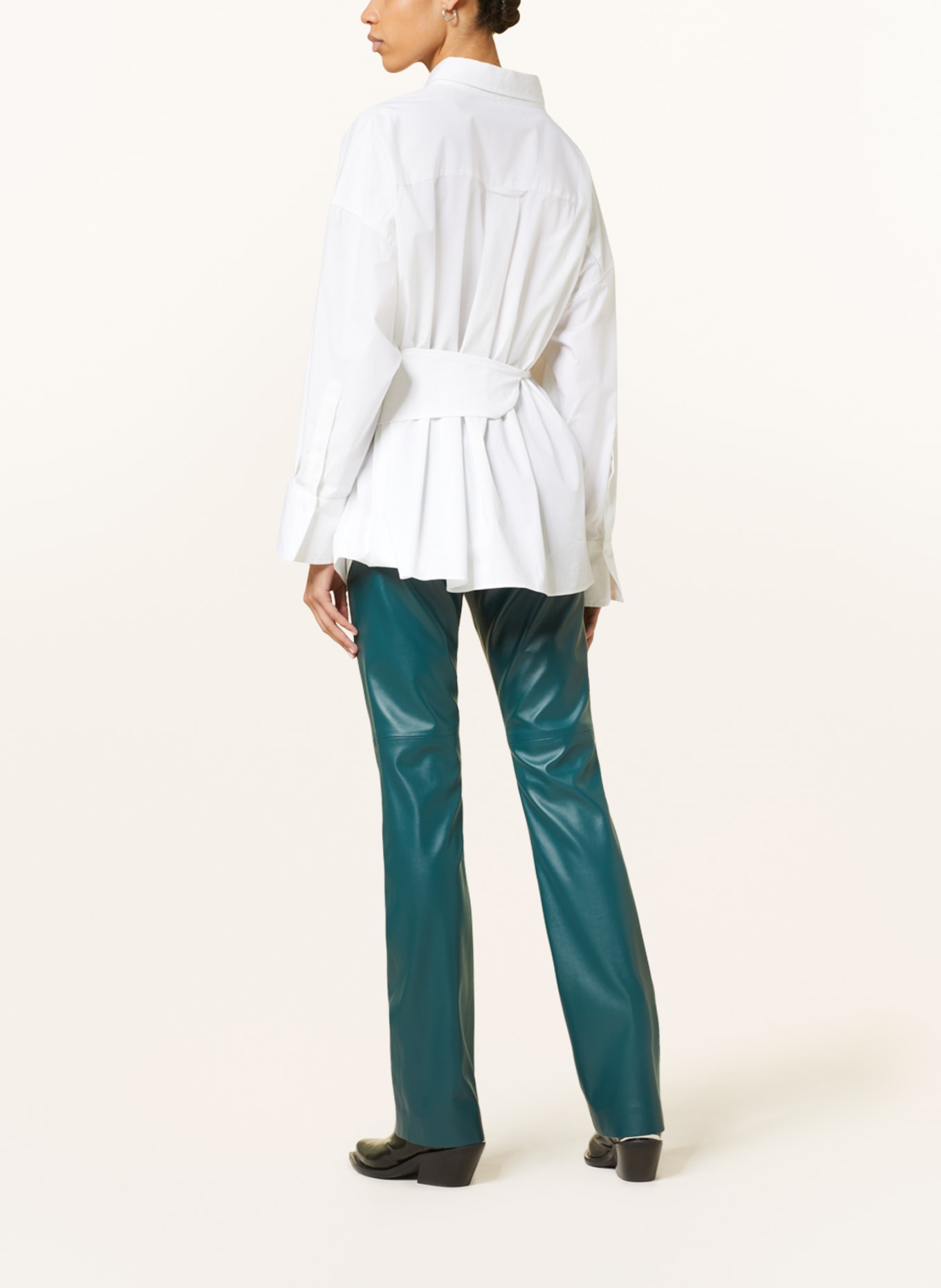 DOROTHEE SCHUMACHER Oversized shirt blouse, Color: WHITE (Image 3)