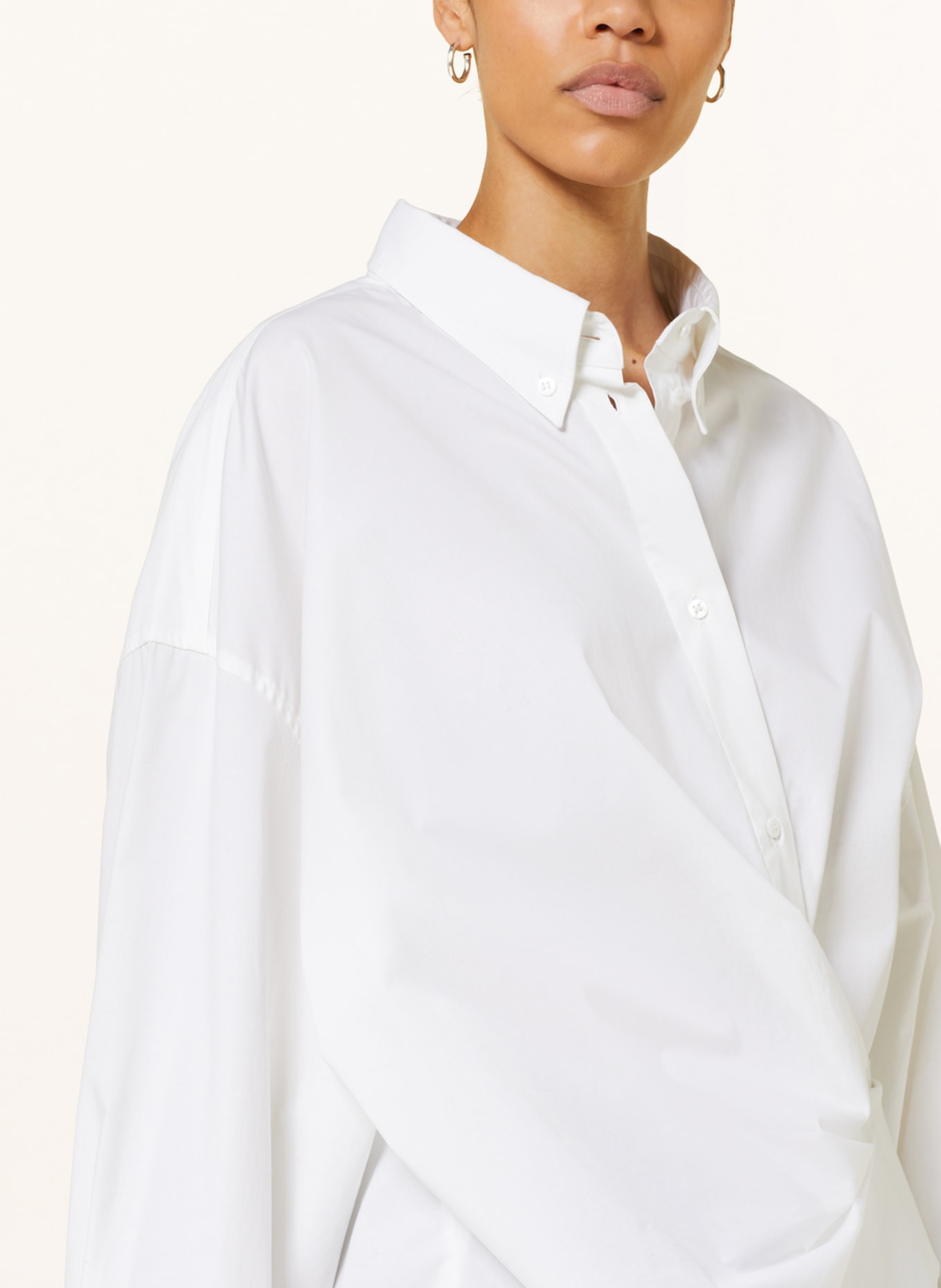 DOROTHEE SCHUMACHER Oversized shirt blouse, Color: WHITE (Image 4)