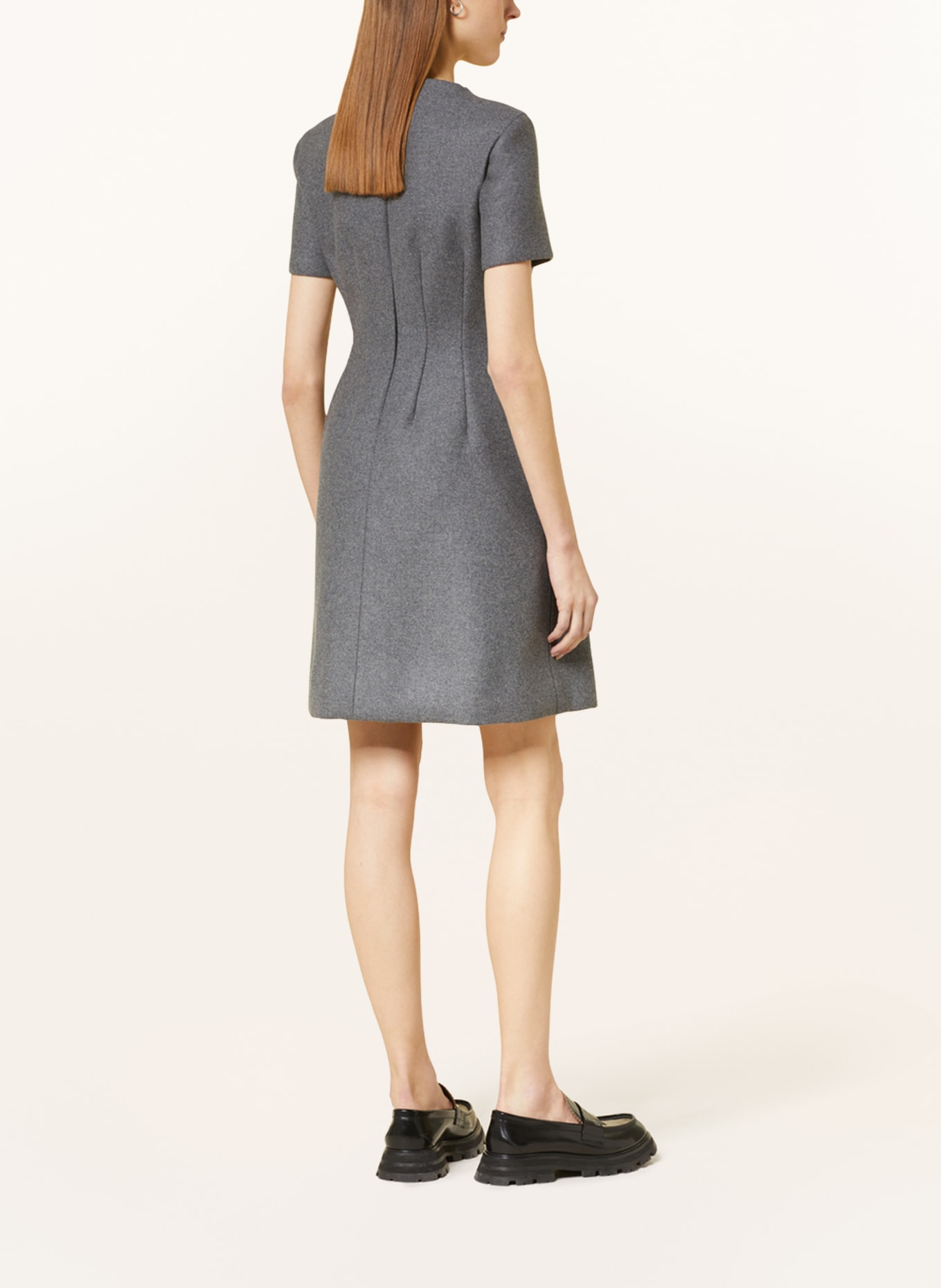 DOROTHEE SCHUMACHER Kleid mit Cut-out, Farbe: GRAU (Bild 3)
