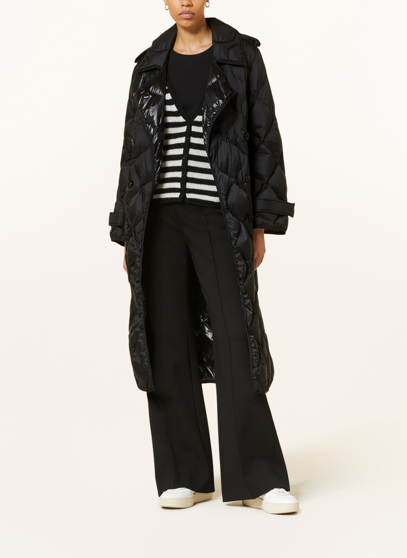 DOROTHEE SCHUMACHER Down coat, Color: BLACK (Image 2)