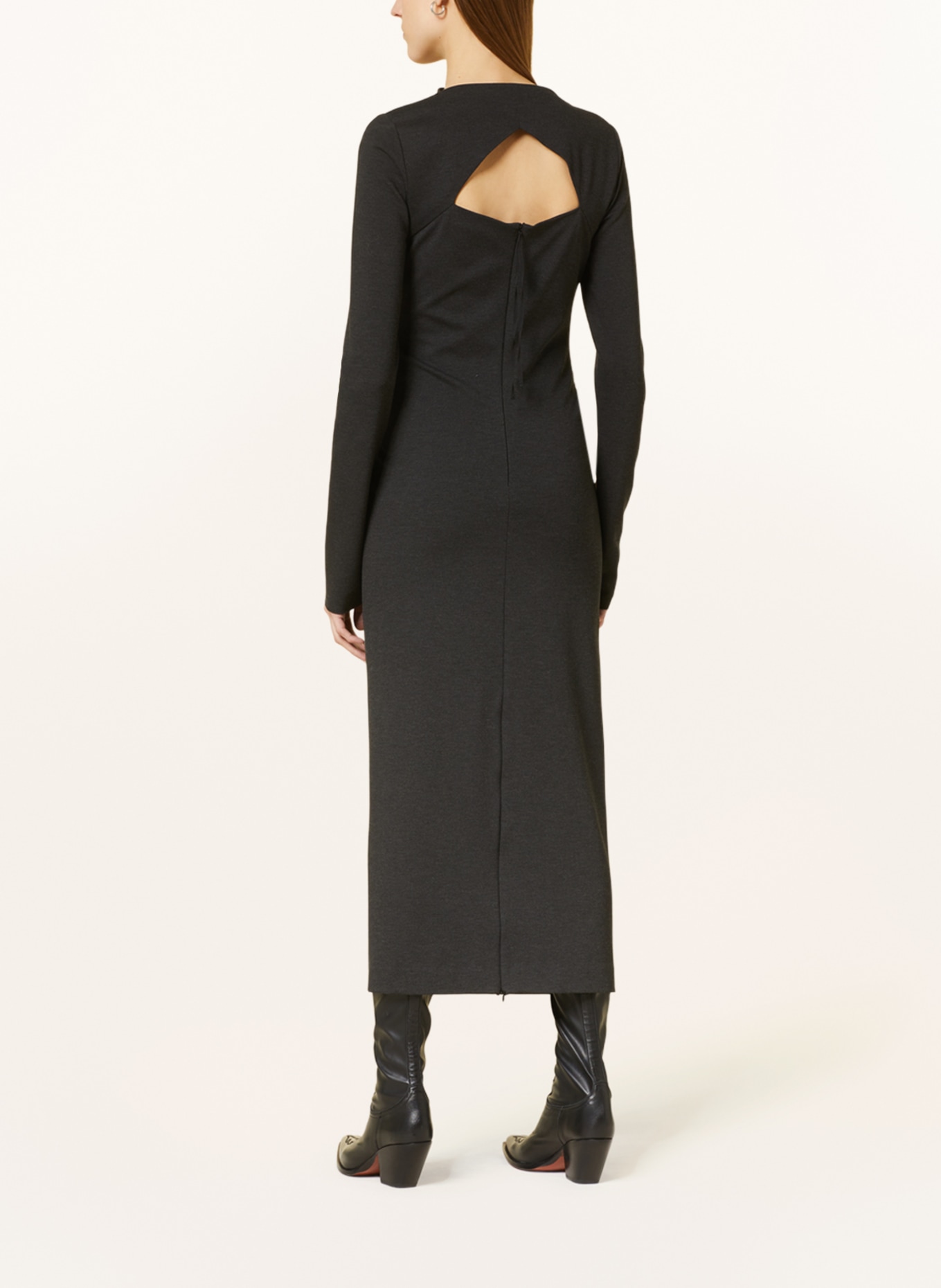 DOROTHEE SCHUMACHER Jersey dress, Color: DARK GRAY (Image 3)