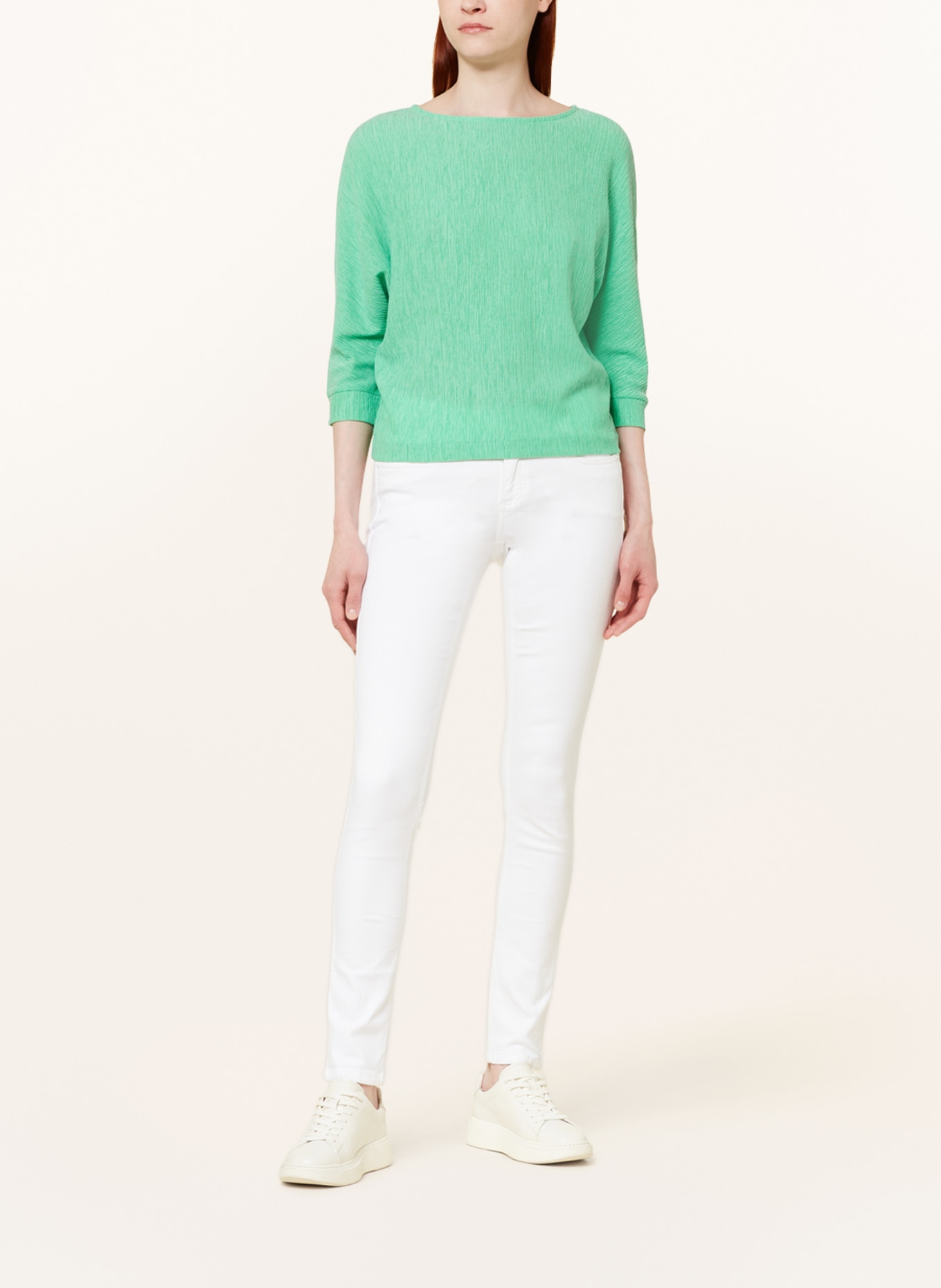 someday Shirt blouse KIMARI with 3/4 sleeves, Color: GREEN (Image 2)
