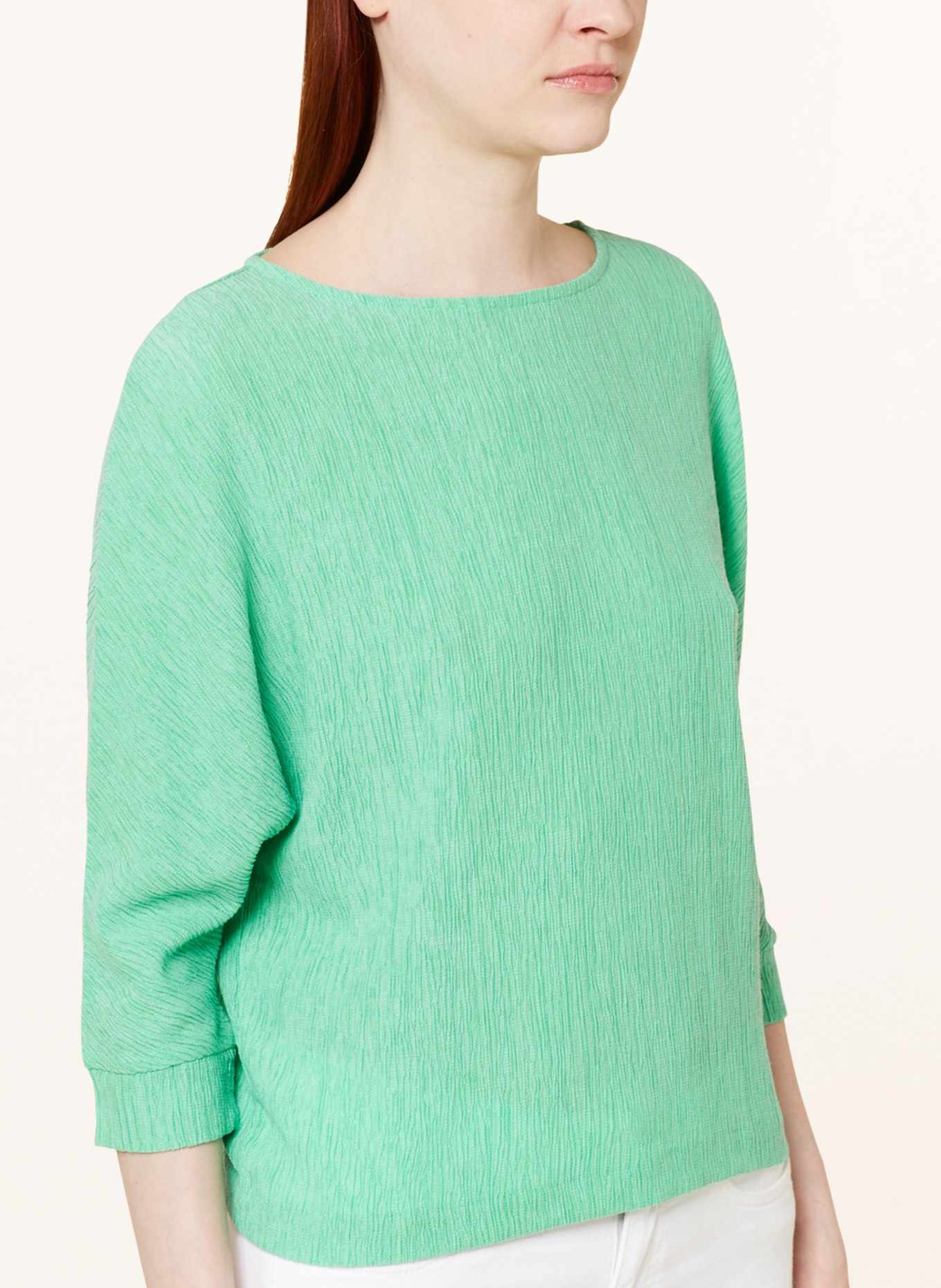 someday Shirt blouse KIMARI with 3/4 sleeves, Color: GREEN (Image 4)