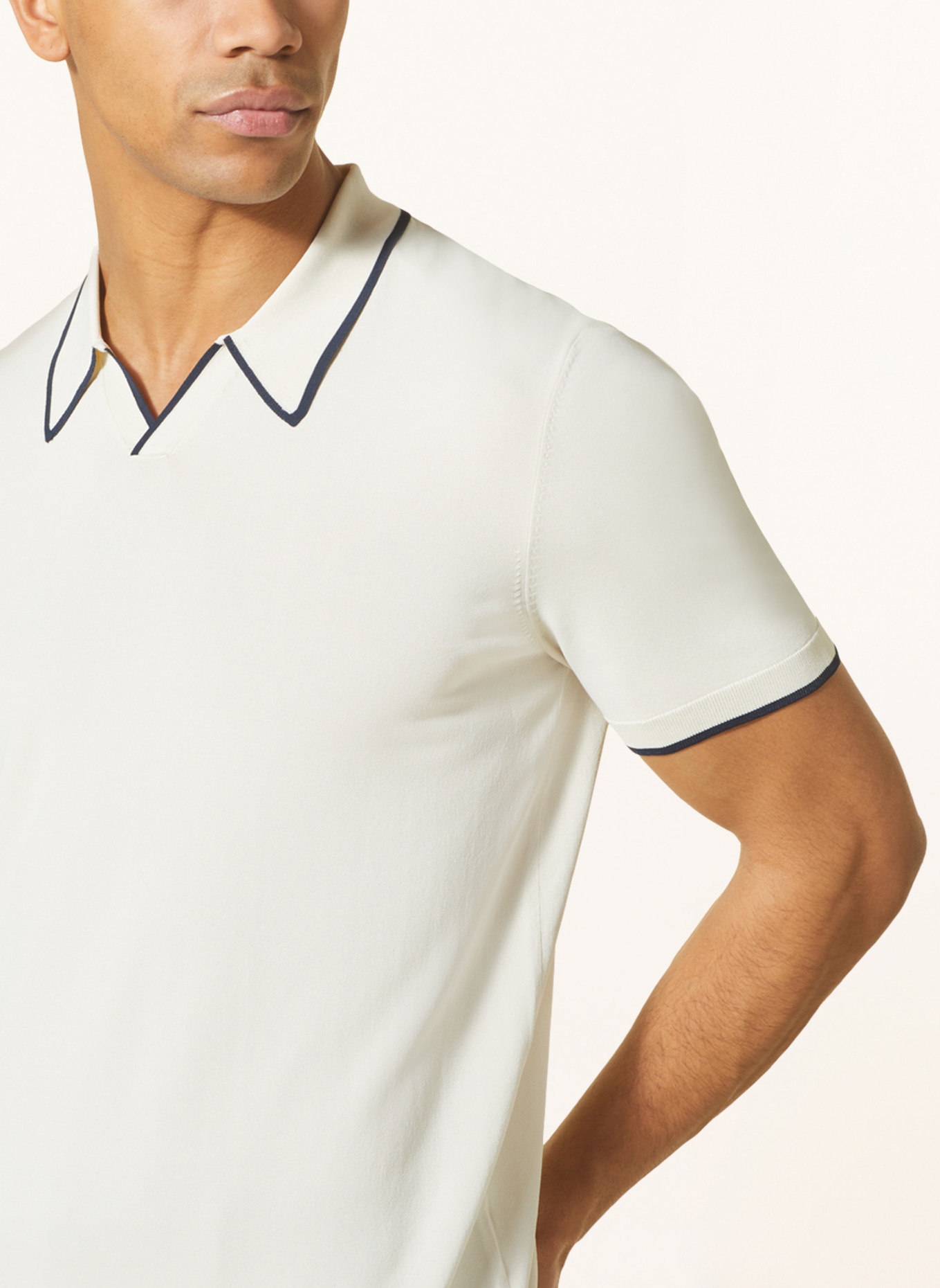 ted baker white polo shirt