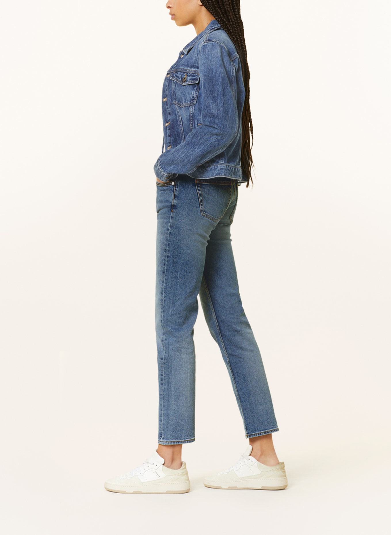 Marc O'Polo Straight jeans, Color: 041 Sustainable clean blue wash (Image 4)