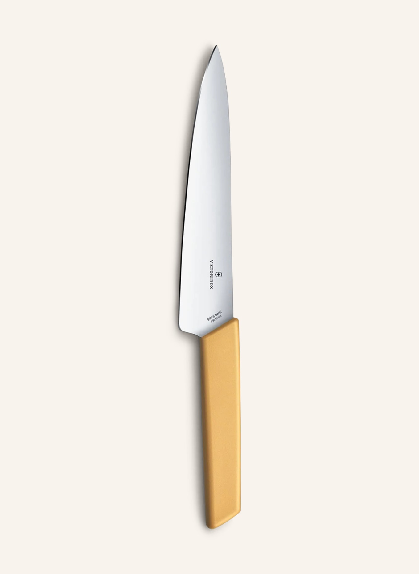 VICTORINOX Carving knife SWISS MODERN, Color: YELLOW/ SILVER (Image 1)