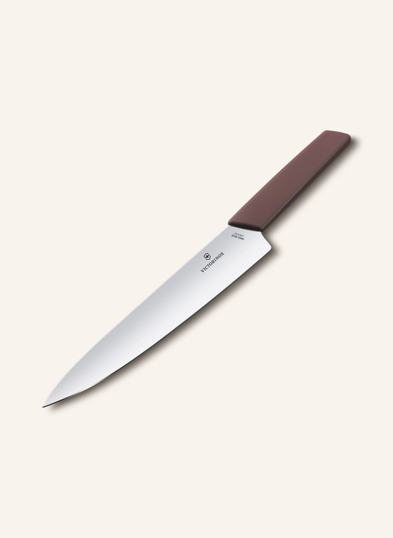 VICTORINOX Carving knife SWISS MODERN, Color: DARK RED (Image 2)