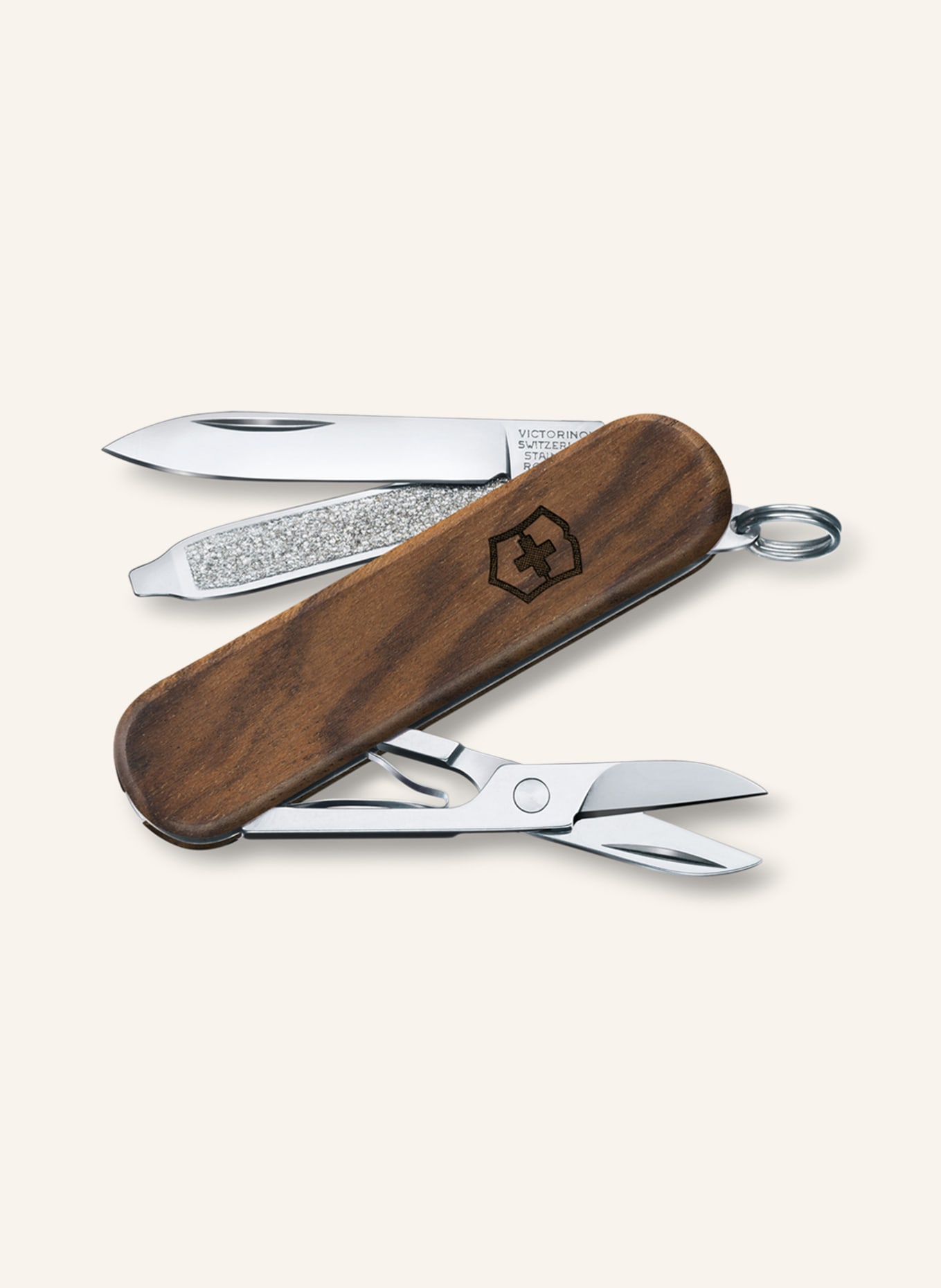 VICTORINOX Pocket knife CLASSIC SD WOOD, Color: BROWN (Image 1)