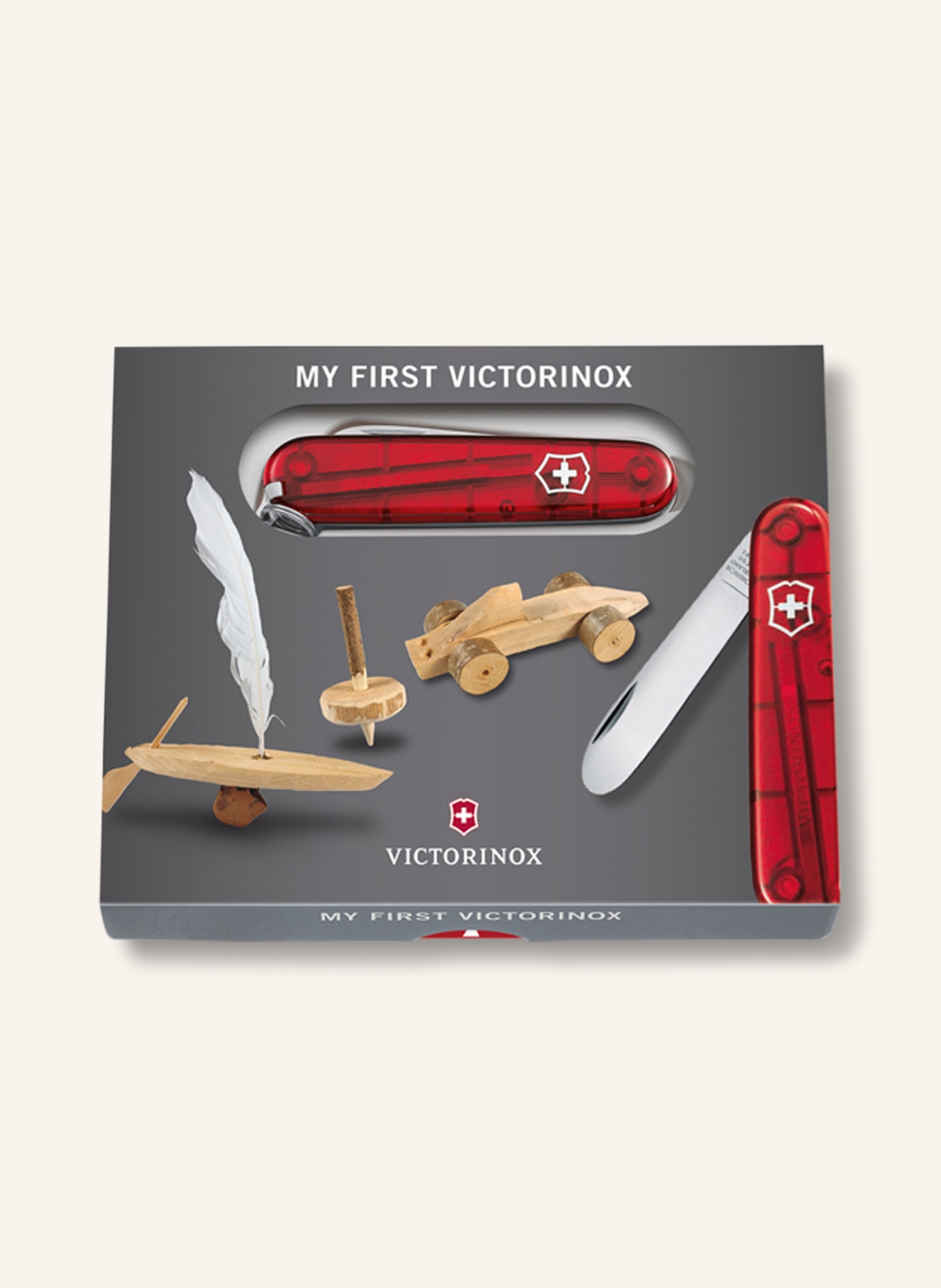 VICTORINOX Pocket knife MY FIRST VICTORINOX H, Color: RED (Image 3)
