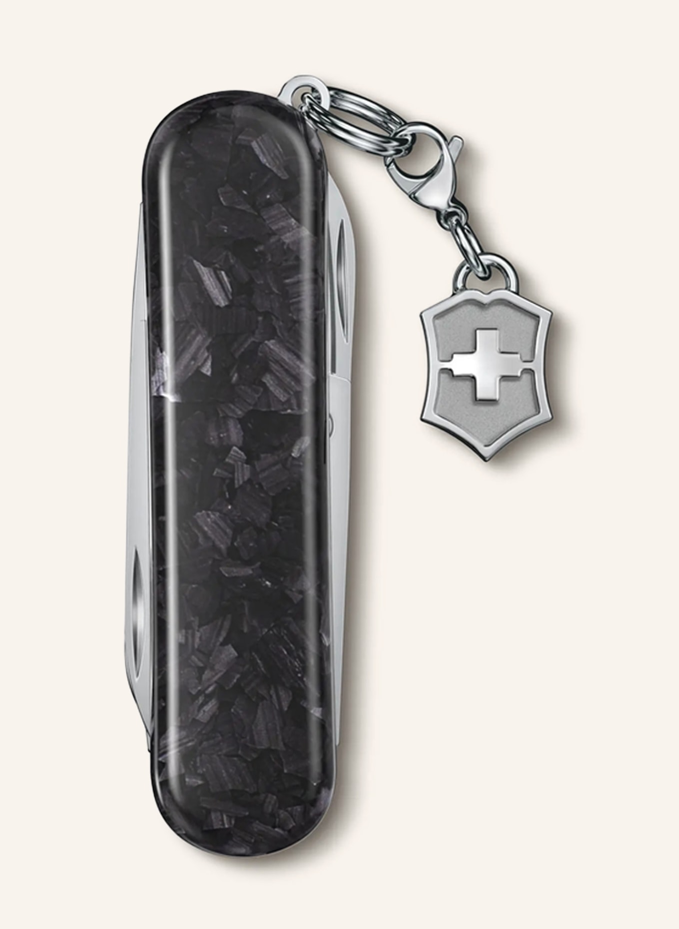 VICTORINOX Pocket knife CLASSIC SD BRILLIANT CARBON, Color: BLACK (Image 2)