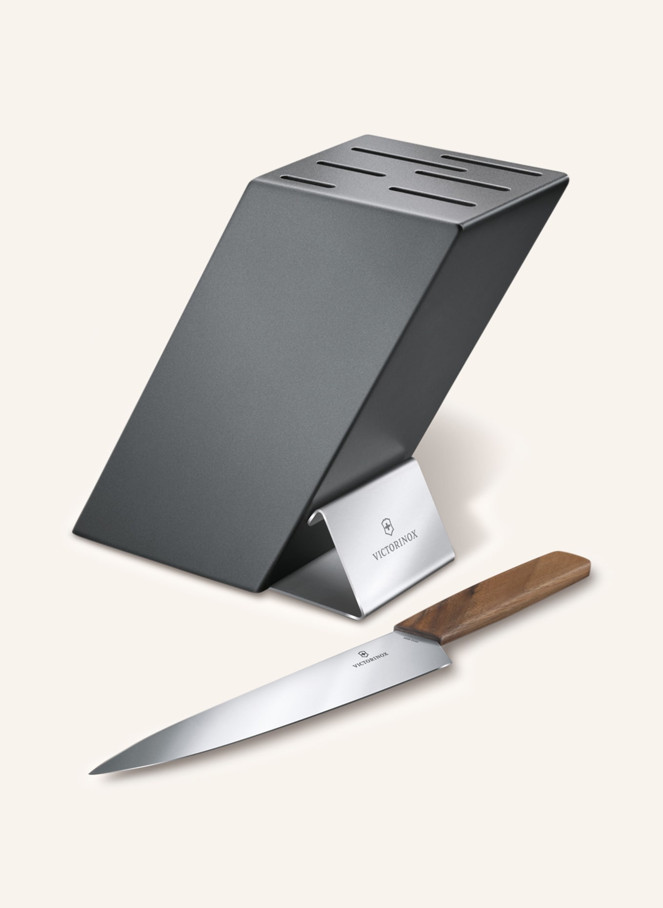 VICTORINOX Knife block SWISS MODERN, Color: DARK GRAY (Image 2)