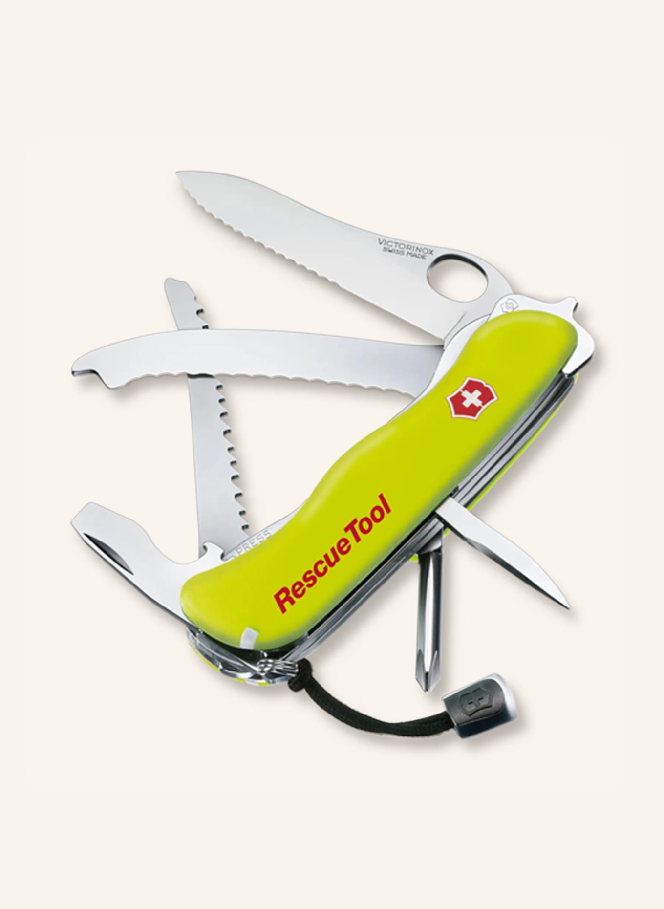 VICTORINOX Pocket knife RESCUE TOOL, Color: YELLOW (Image 1)